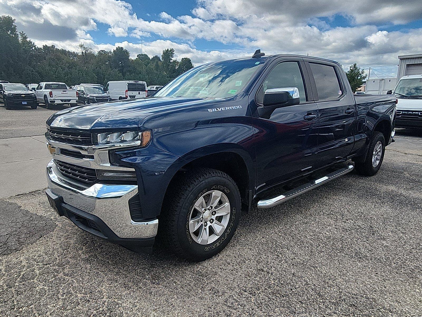 Northsky Blue Metallic 2020 Chevrolet Silverado 1500 Pickup Truck Four-Wheel Drive 8-Speed Automatic