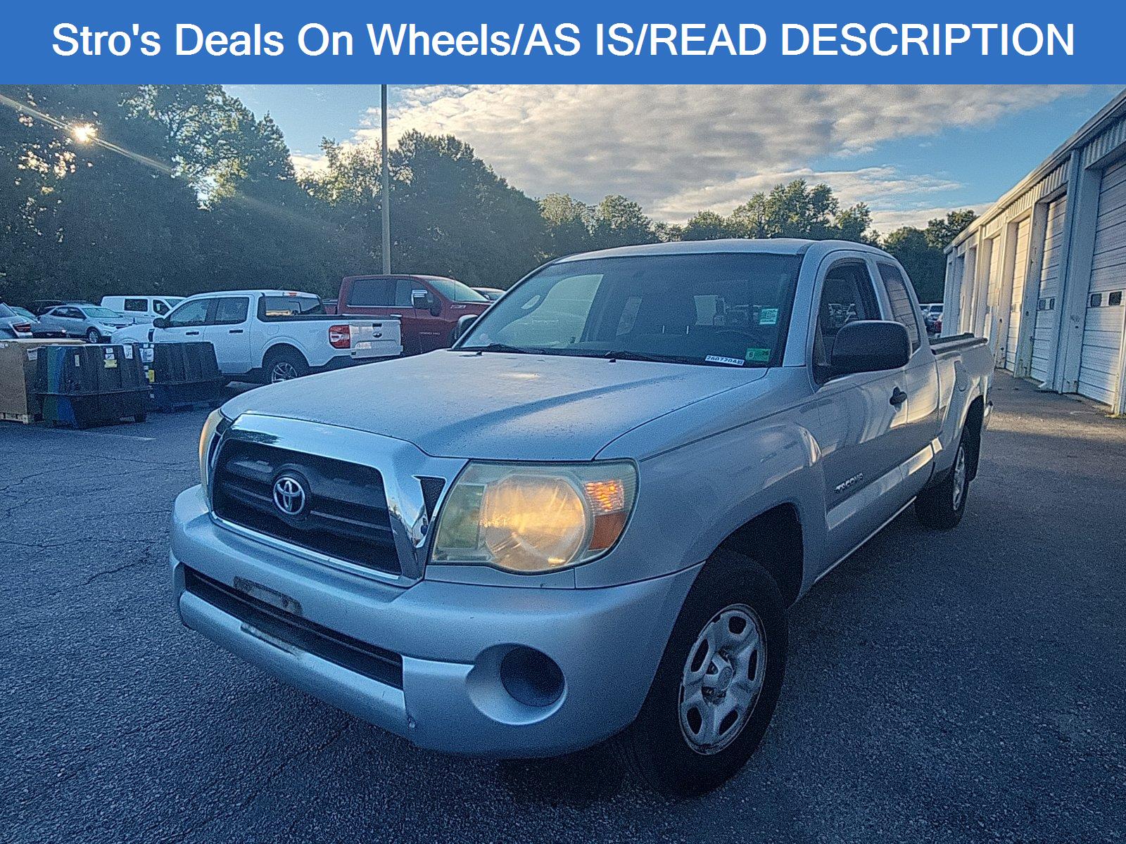 Silver Streak Mica 2007 Toyota Tacoma Pickup Truck 4-Speed Automatic Overdrive