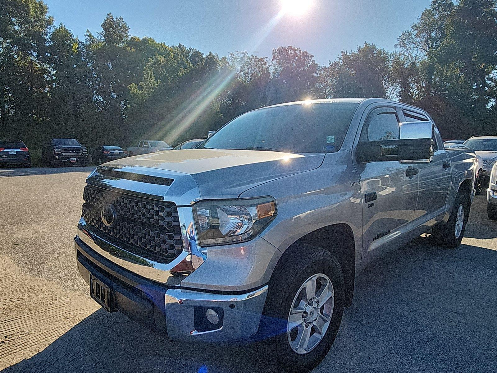 Silver Sky Metallic 2019 Toyota Tundra Pickup Truck Four-Wheel Drive 