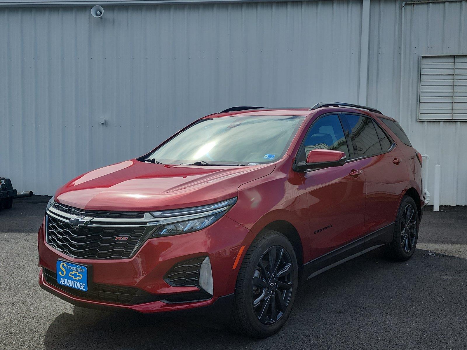 Cherry Red Tintcoat 2022 Chevrolet Equinox SUV / Crossover Front-Wheel Drive 6-Speed Automatic Overdrive