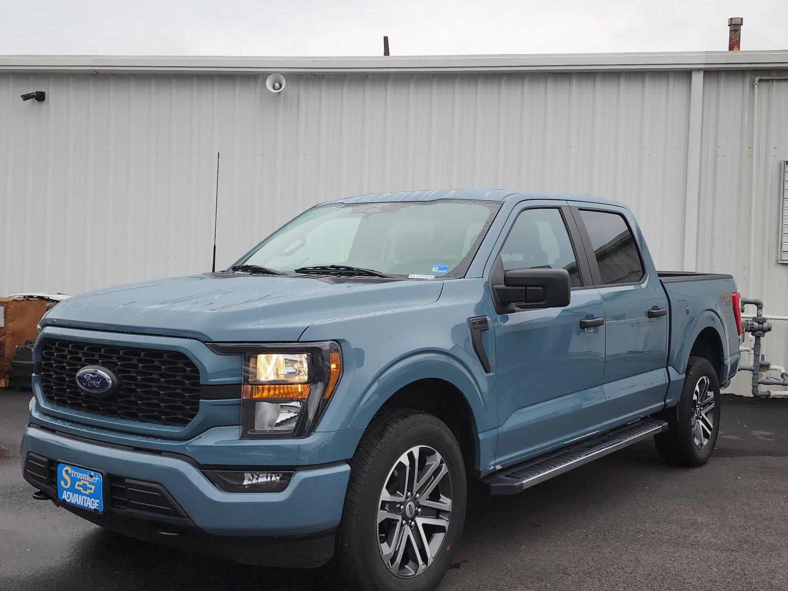 Antimatter Blue Metallic 2023 Ford F-150 Pickup Truck Four-Wheel Drive Automatic