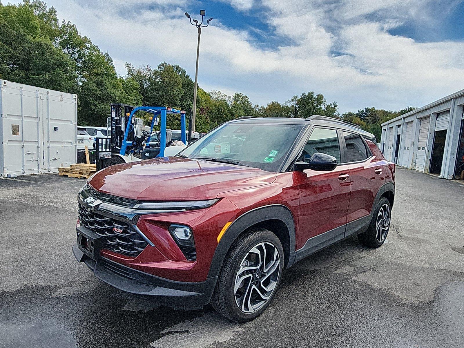 Red (Crimson Metallic) 2025 Chevrolet Trailblazer SUV / Crossover Four-Wheel Drive 9-Speed Automatic