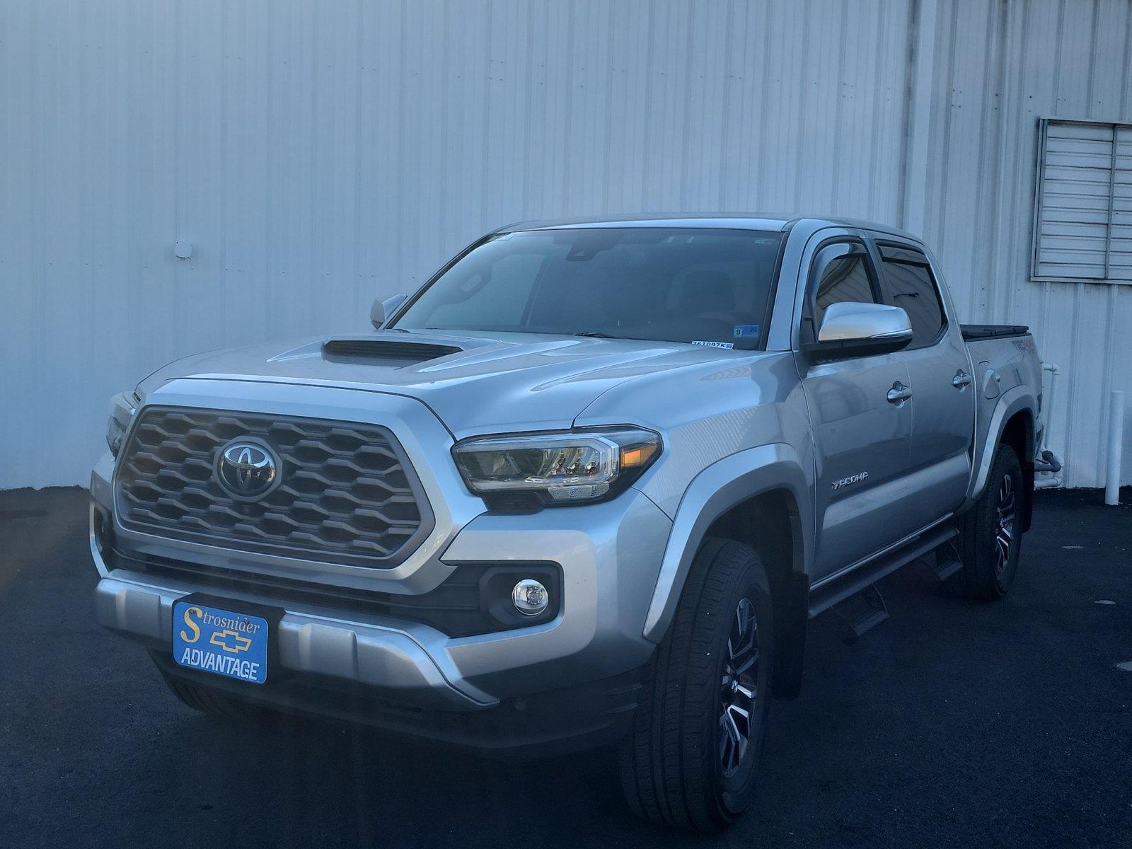 Celestial Silver Metallic 2022 Toyota Tacoma Pickup Truck Four-Wheel Drive Manual