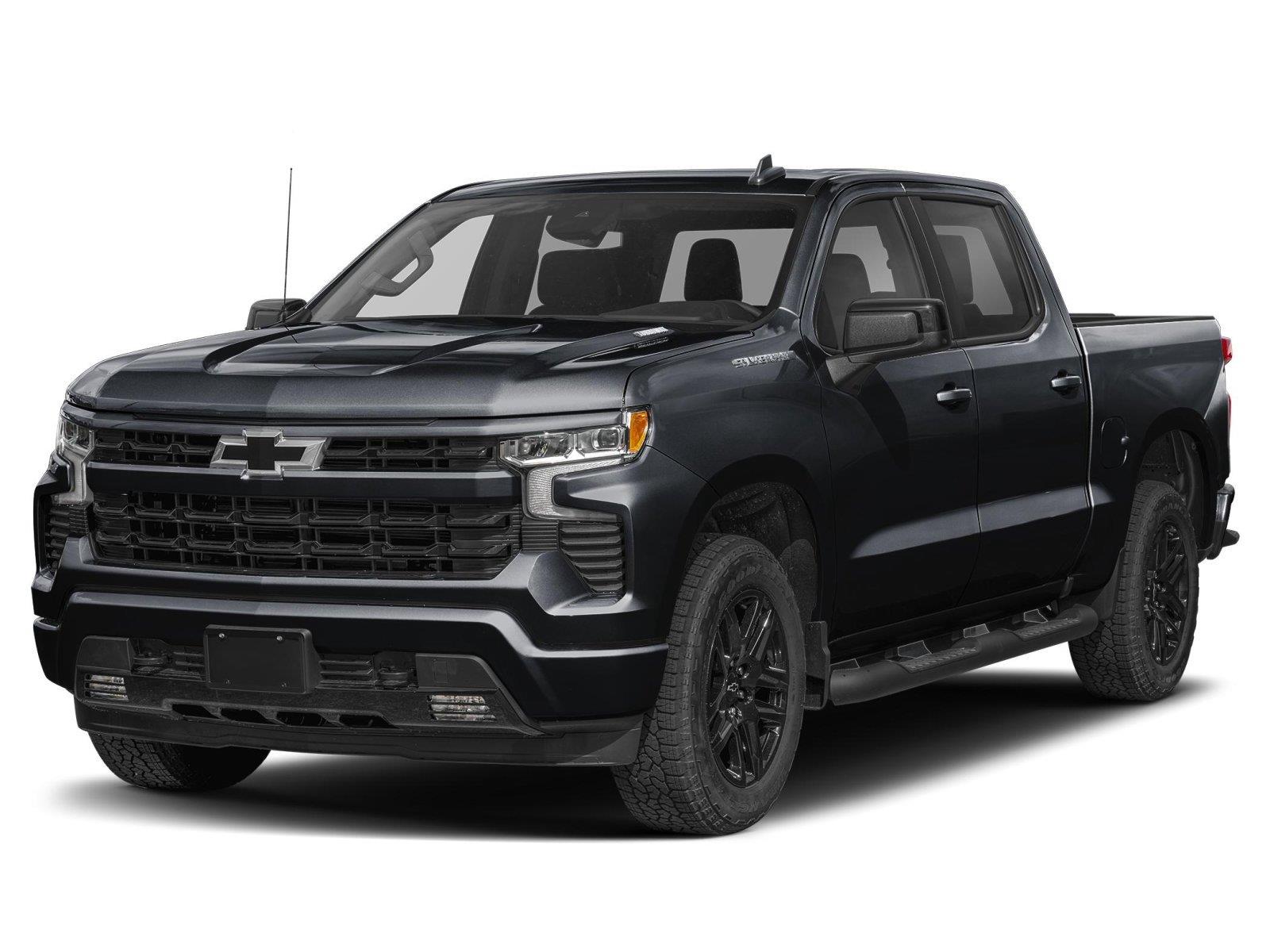 Black 2026 Chevrolet Silverado 1500 Pickup Truck Four-Wheel Drive Automatic