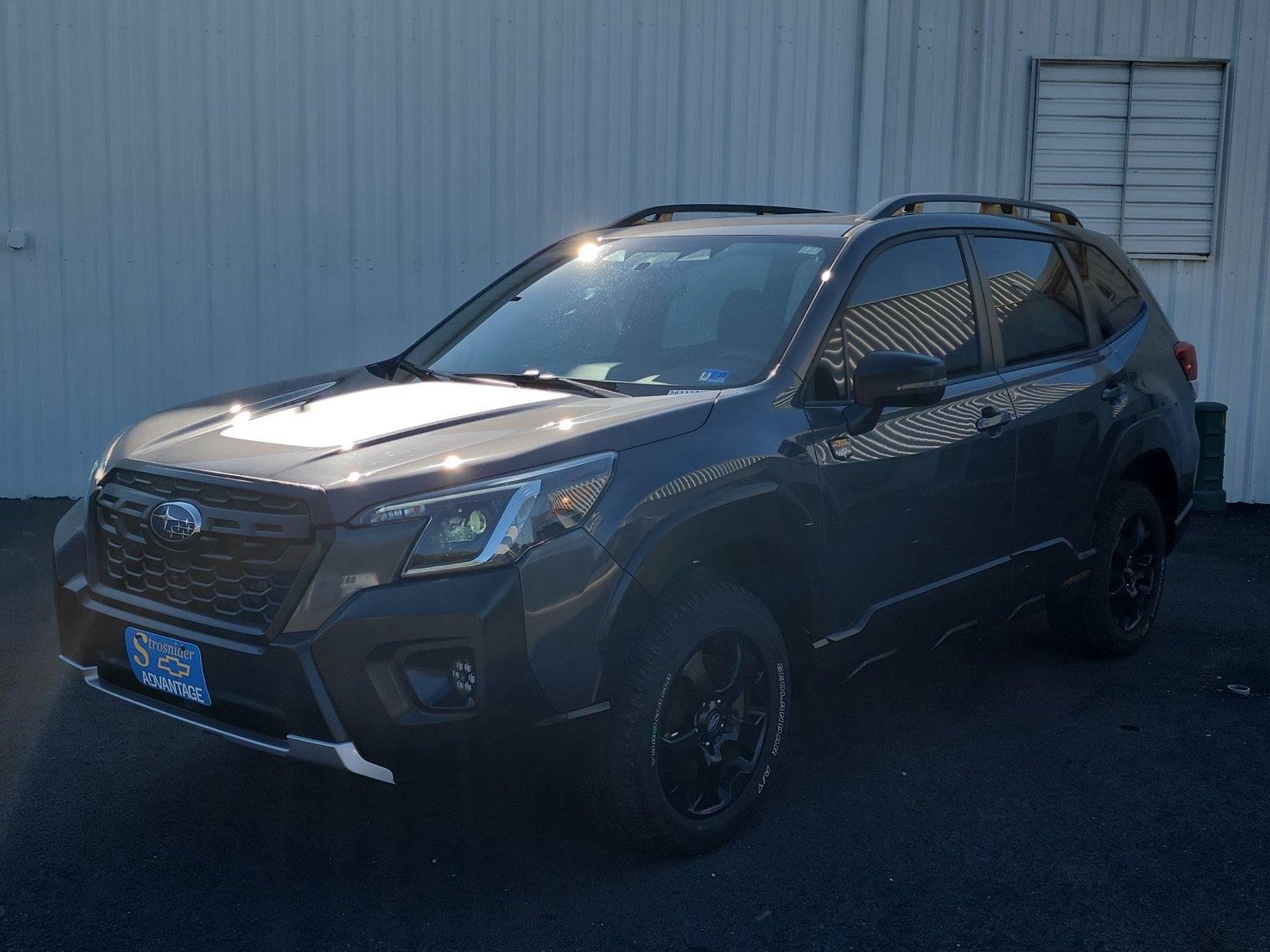 Ice Silver Metallic 2023 Subaru Forester SUV / Crossover All-Wheel Drive Continuously Variable Transmission