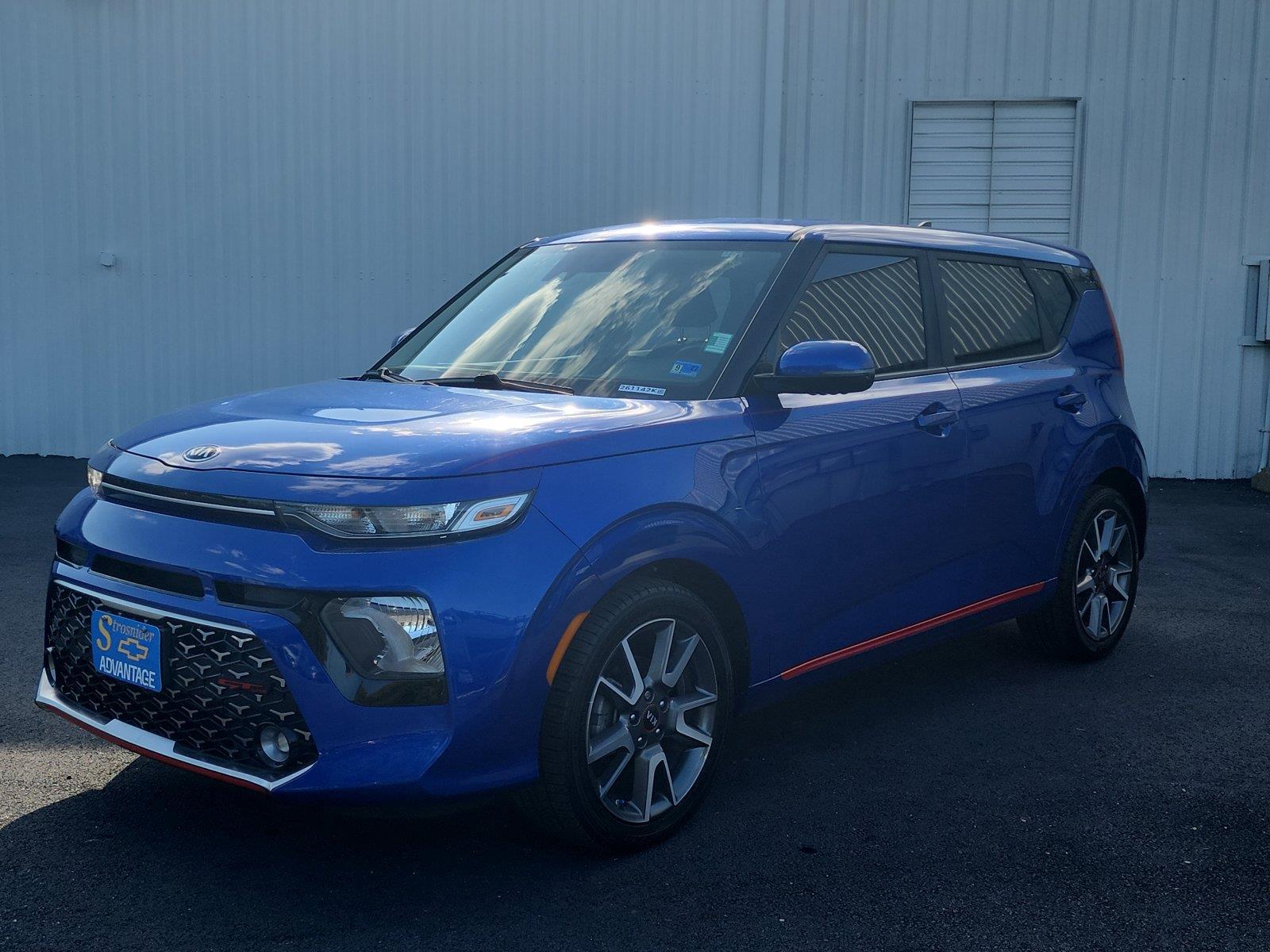 Neptune Blue 2020 Kia Soul SUV / Crossover Front-Wheel Drive Continuously Variable Transmission