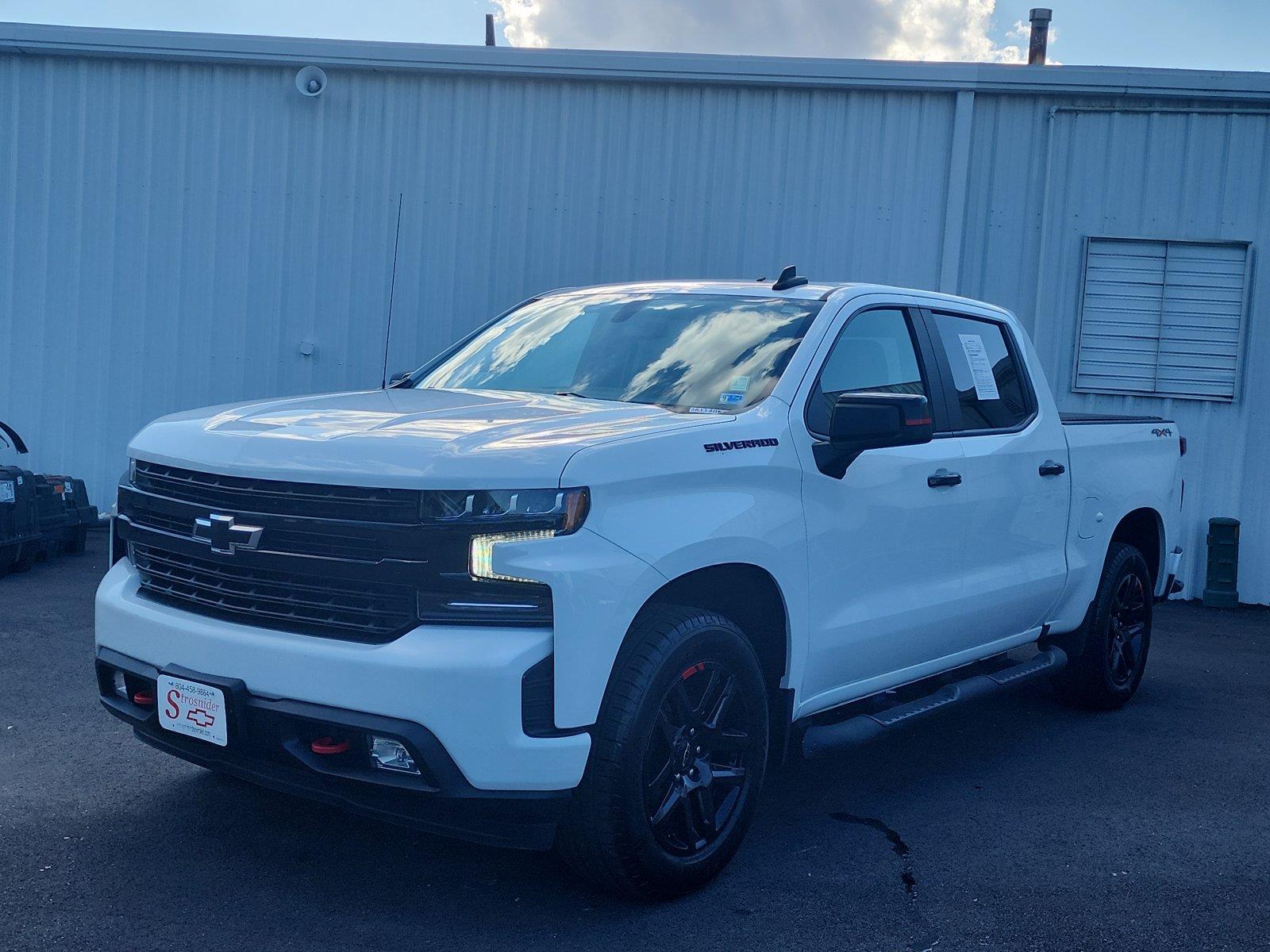 Summit White 2022 Chevrolet Silverado 1500 Pickup Truck Four-Wheel Drive 8-Speed Automatic
