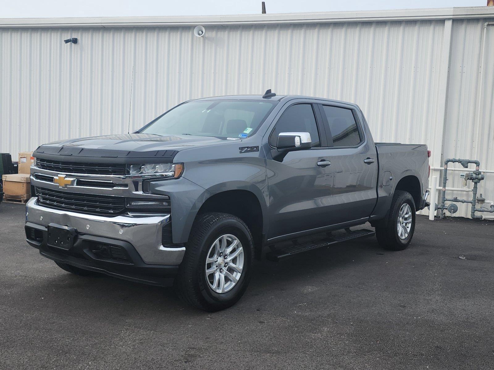 Gray (Satin Steel Metallic) 2020 Chevrolet Silverado 1500 Pickup Truck Four-Wheel Drive Automatic