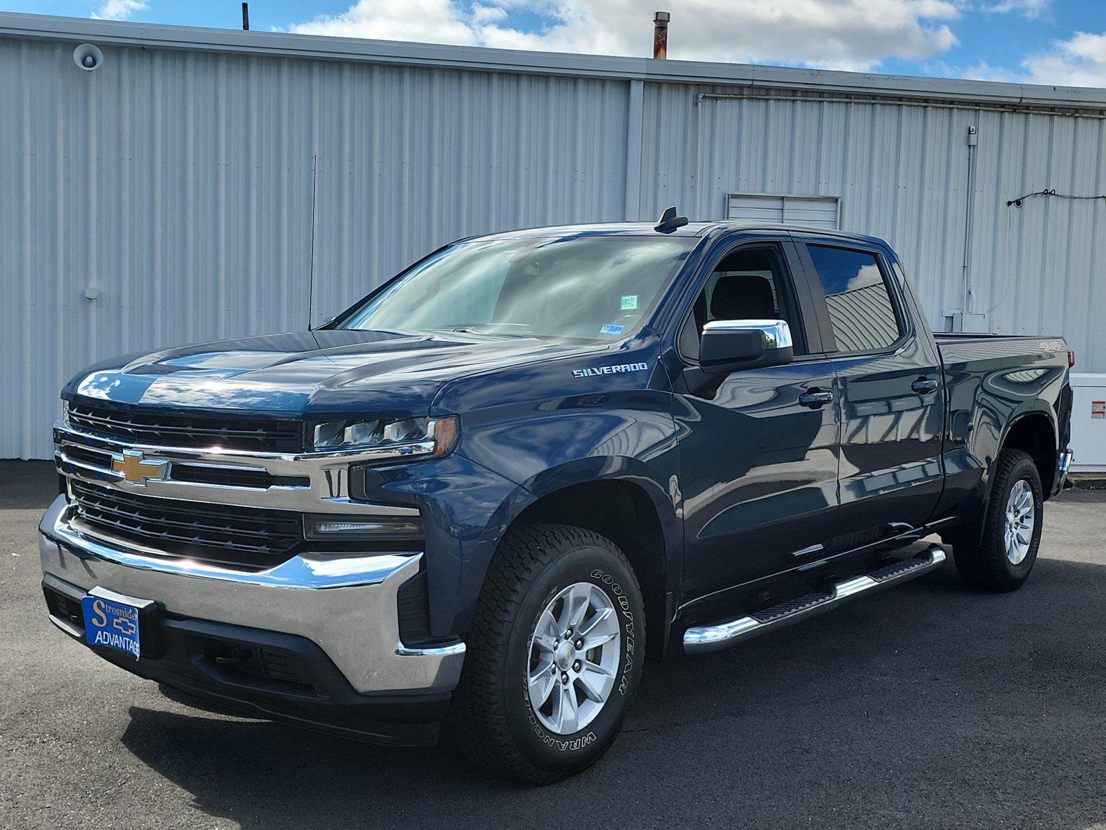 Northsky Blue Metallic 2020 Chevrolet Silverado 1500 Pickup Truck Four-Wheel Drive 8-Speed Automatic