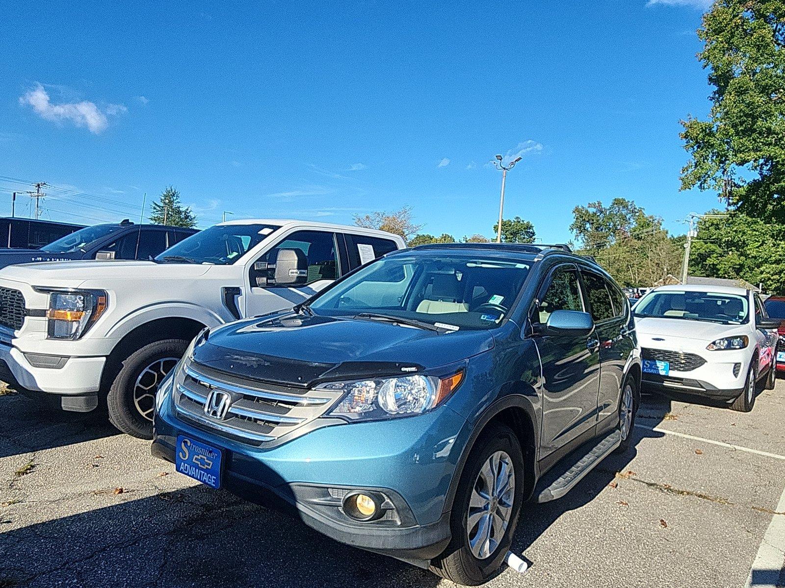 Blue 2014 Honda CR-V SUV / Crossover Front-Wheel Drive Automatic