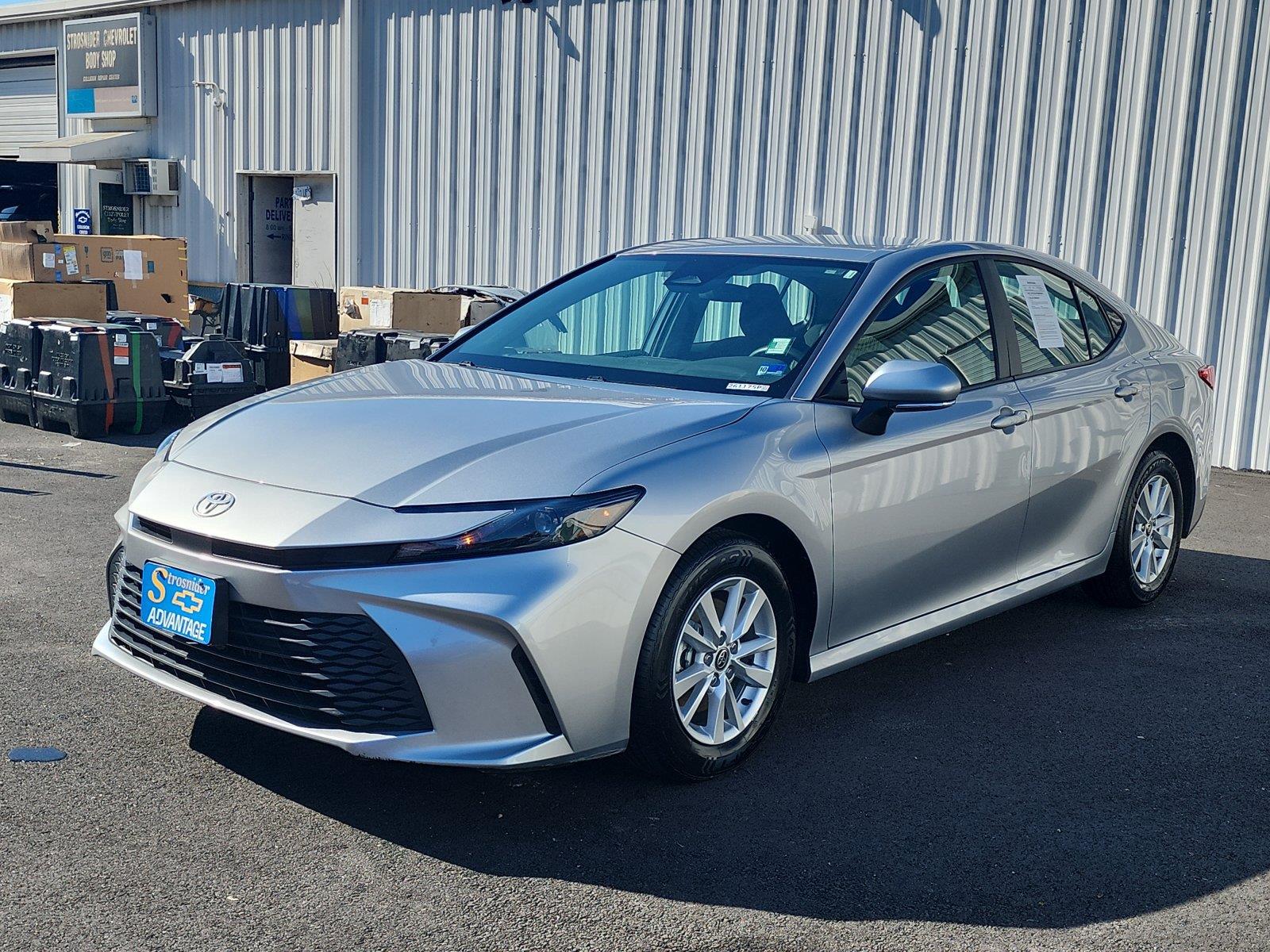 Celestial Silver Metallic 2025 Toyota Camry Sedan Front-Wheel Drive Continuously Variable Transmission