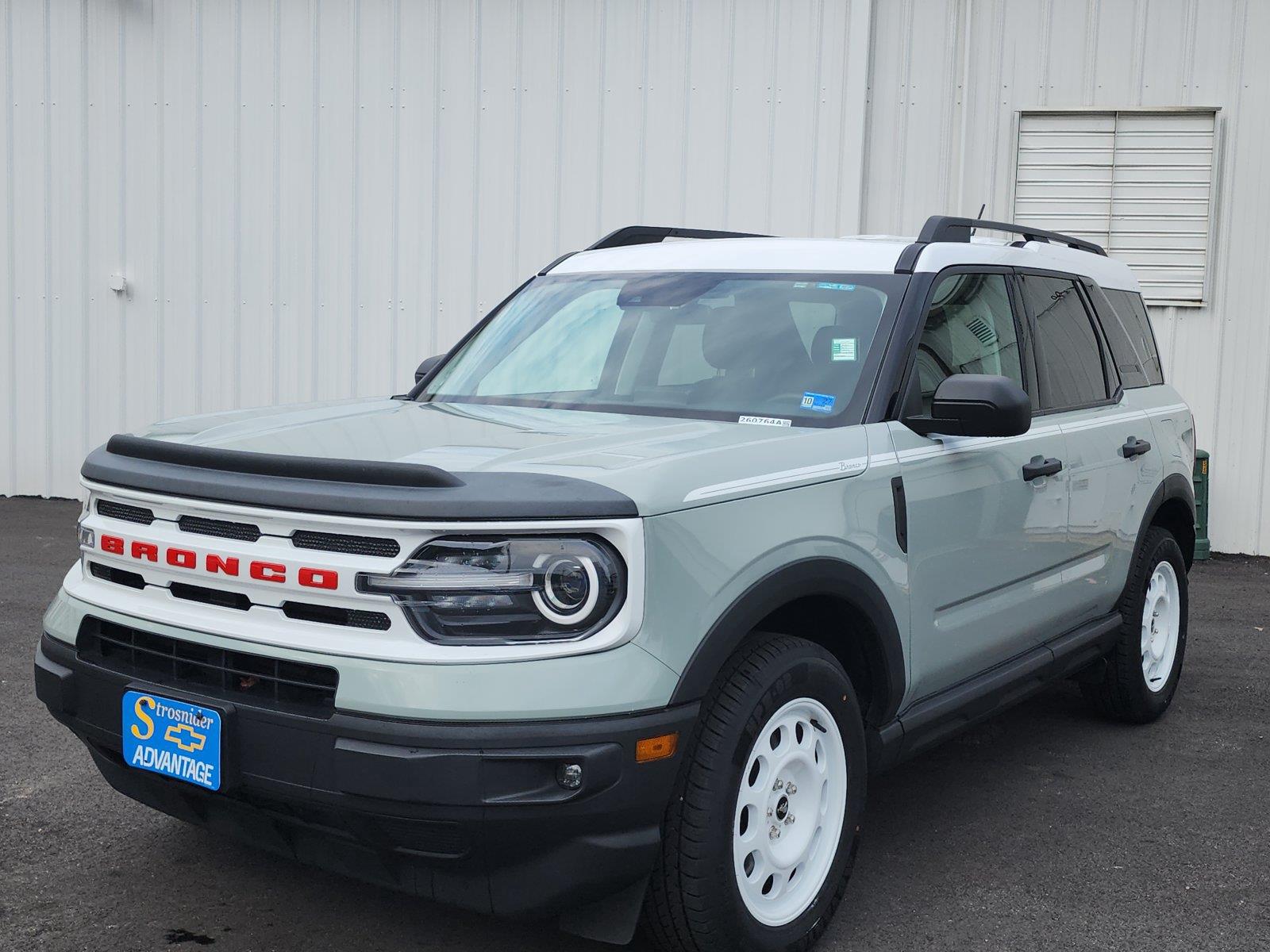 Cactus Gray 2024 Ford Bronco Sport SUV / Crossover All-Wheel Drive 8-Speed Automatic