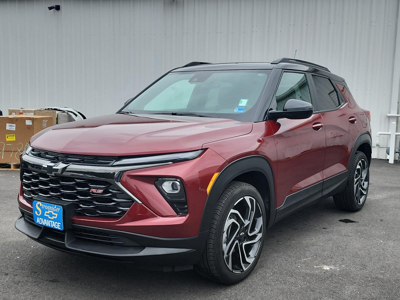 Red (Crimson Metallic) 2025 Chevrolet Trailblazer SUV / Crossover Four-Wheel Drive 9-Speed Automatic