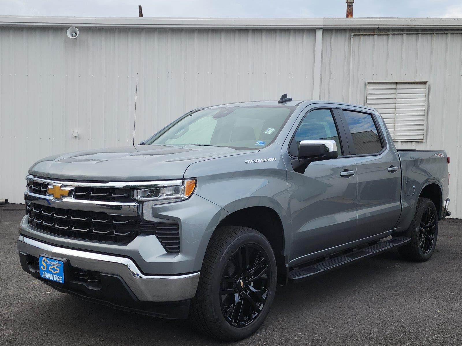 Sterling Gray Metallic 2026 Chevrolet Silverado 1500 Pickup Truck Four-Wheel Drive Automatic