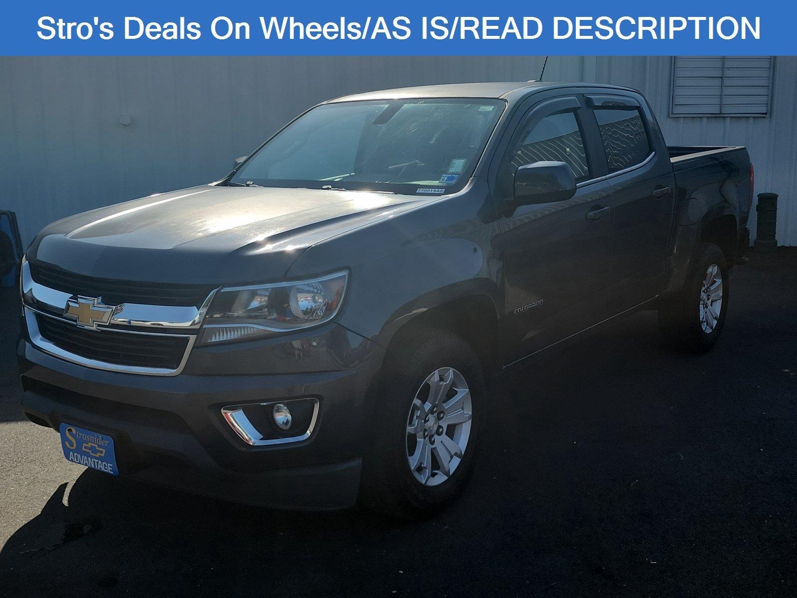 Cyber Gray Metallic 2016 Chevrolet Colorado Pickup Truck 4X2 6-Speed Automatic