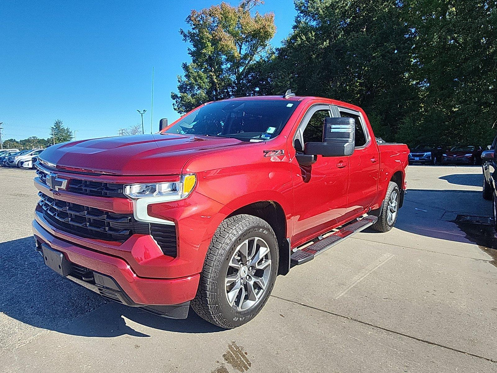 Radiant Red Tintcoat 2023 Chevrolet Silverado 1500 Pickup Truck Four-Wheel Drive Automatic