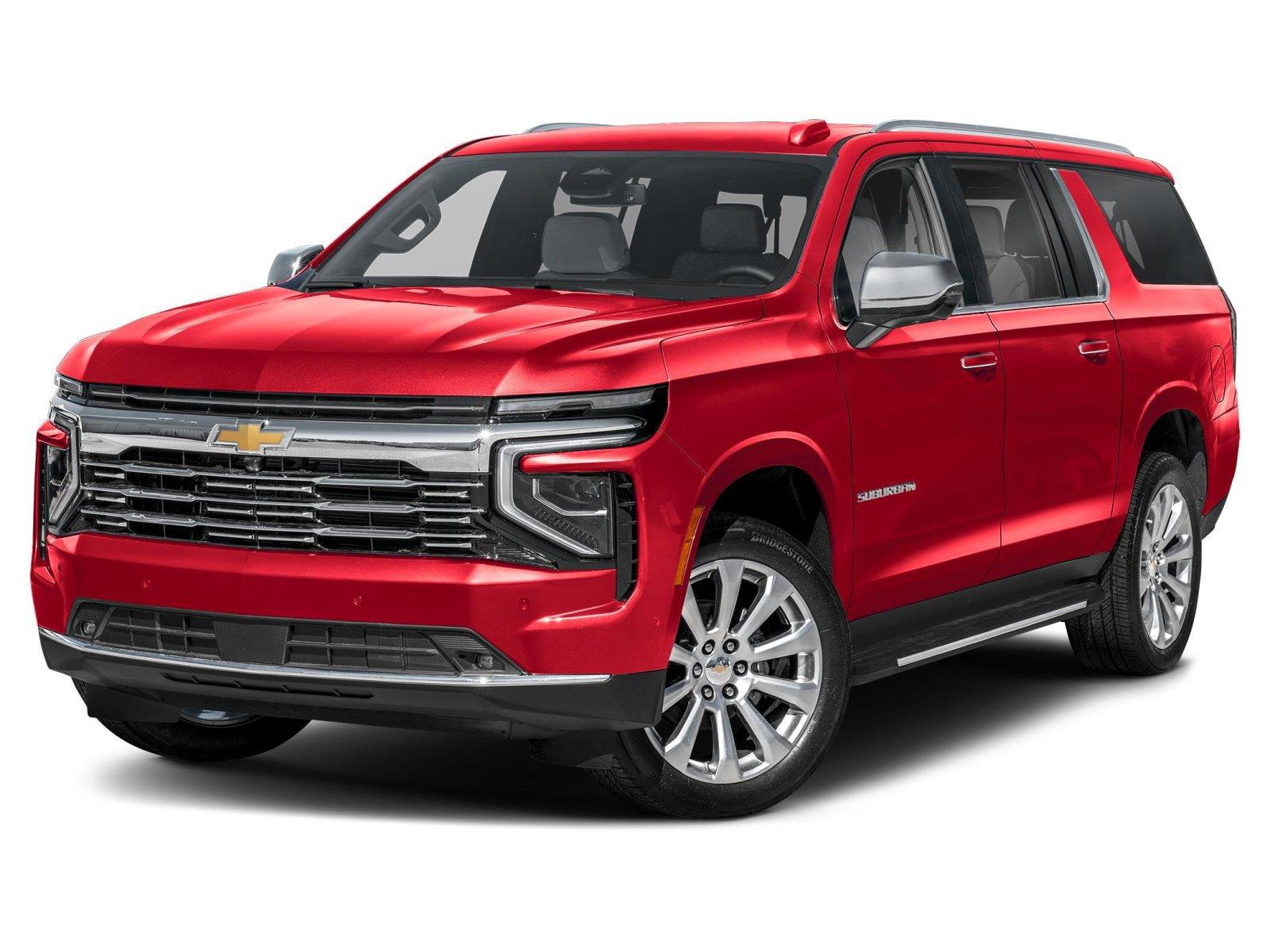 Radiant Red Tintcoat 2025 Chevrolet Suburban SUV / Crossover Four-Wheel Drive Automatic