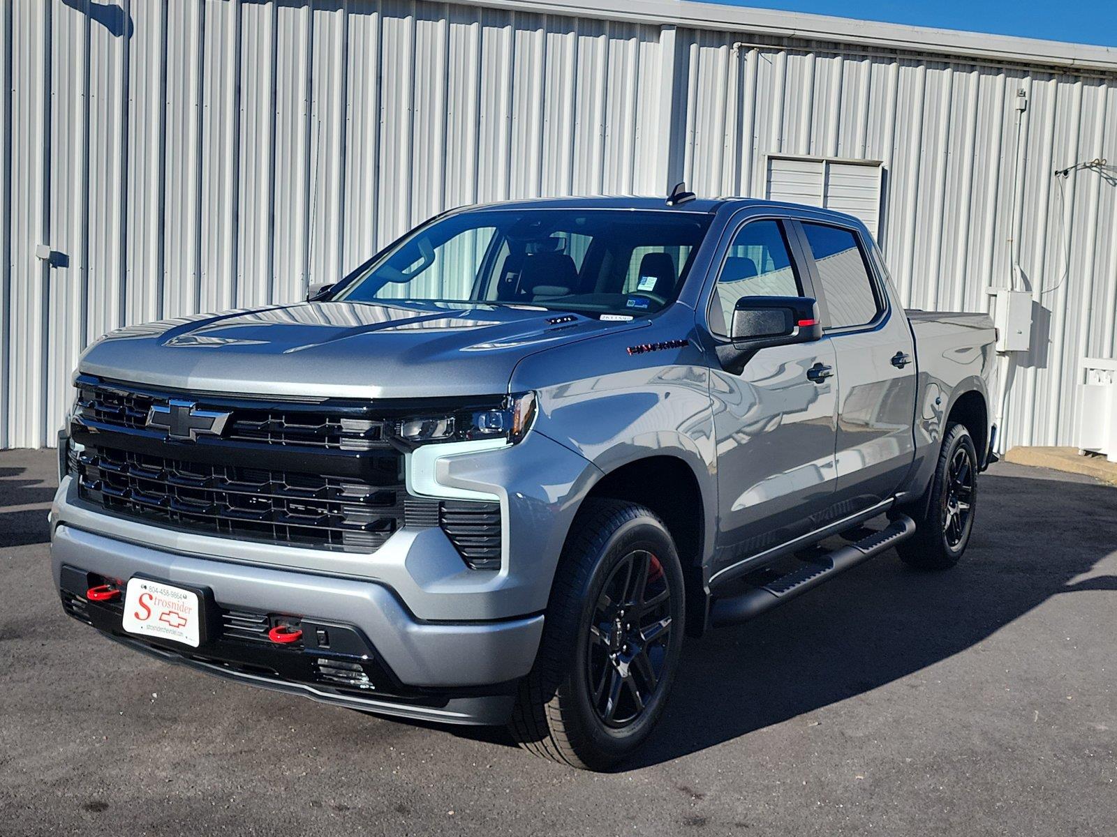 Sterling Gray Metallic 2026 Chevrolet Silverado 1500 Pickup Truck Four-Wheel Drive Automatic