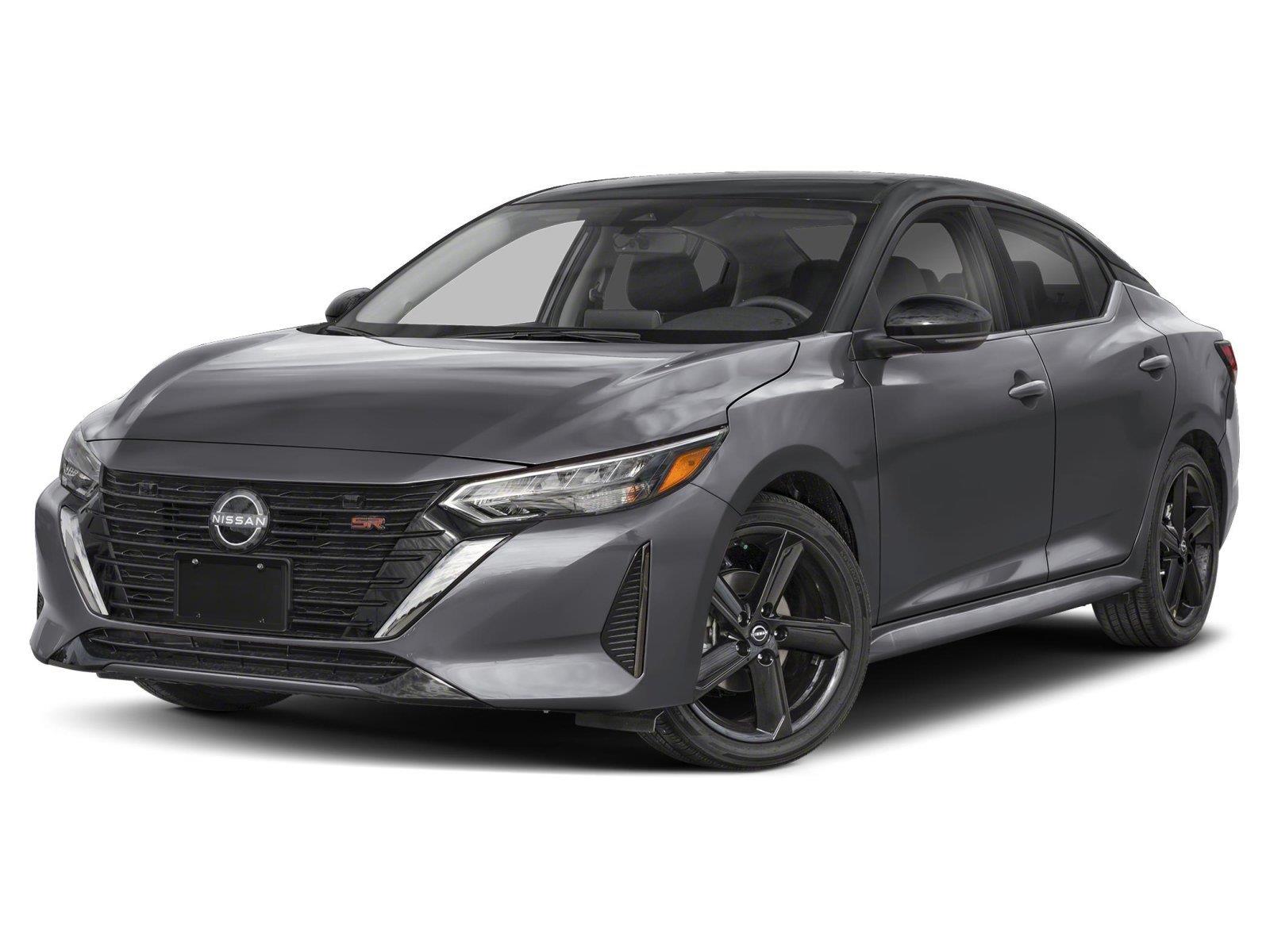 Atlantic Gray Metallic/Super Black 2025 Nissan Sentra Sedan Front-Wheel Drive Continuously Variable Transmission