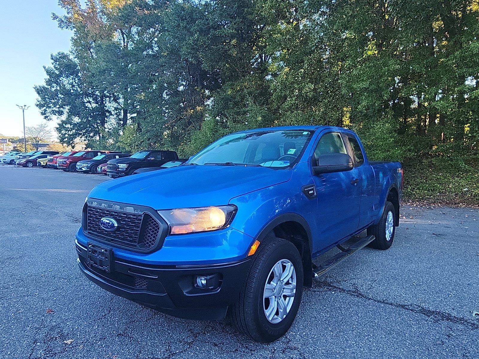 Velocity Blue Metallic 2021 Ford Ranger Pickup Truck 4X2 Automatic
