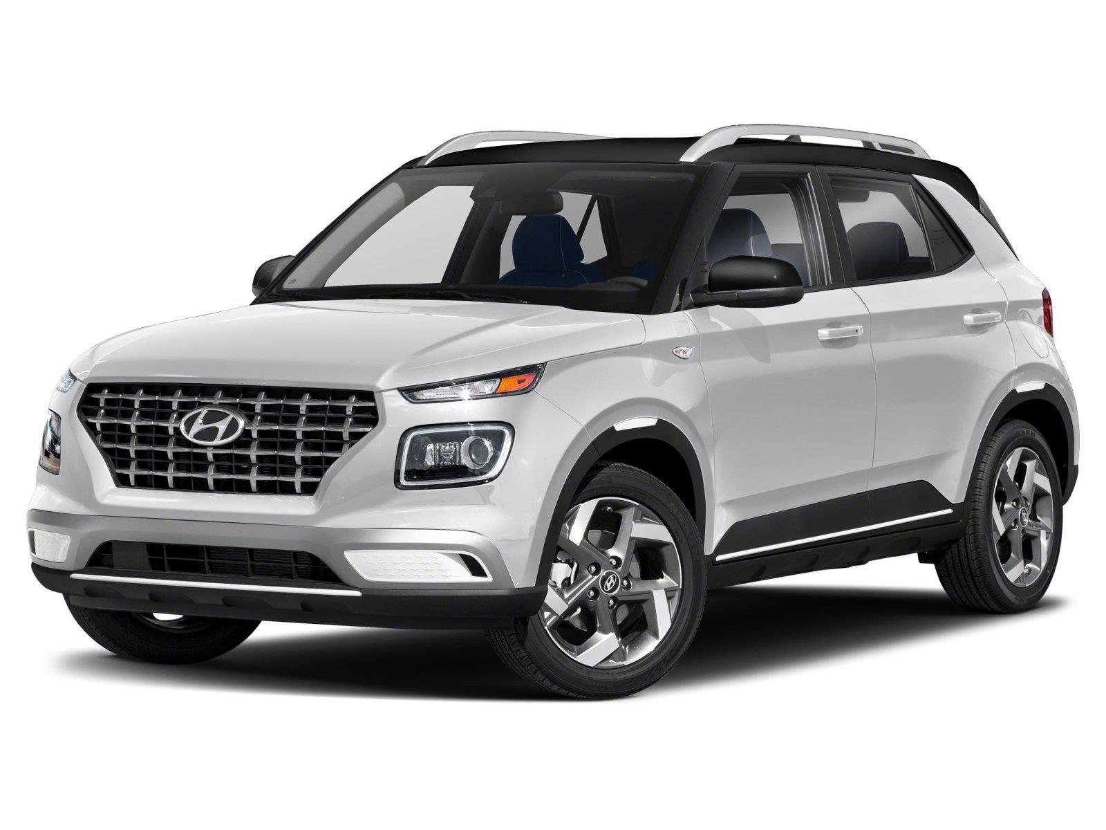Ceramic White 2022 Hyundai Venue SUV / Crossover Front-Wheel Drive Continuously Variable Transmission