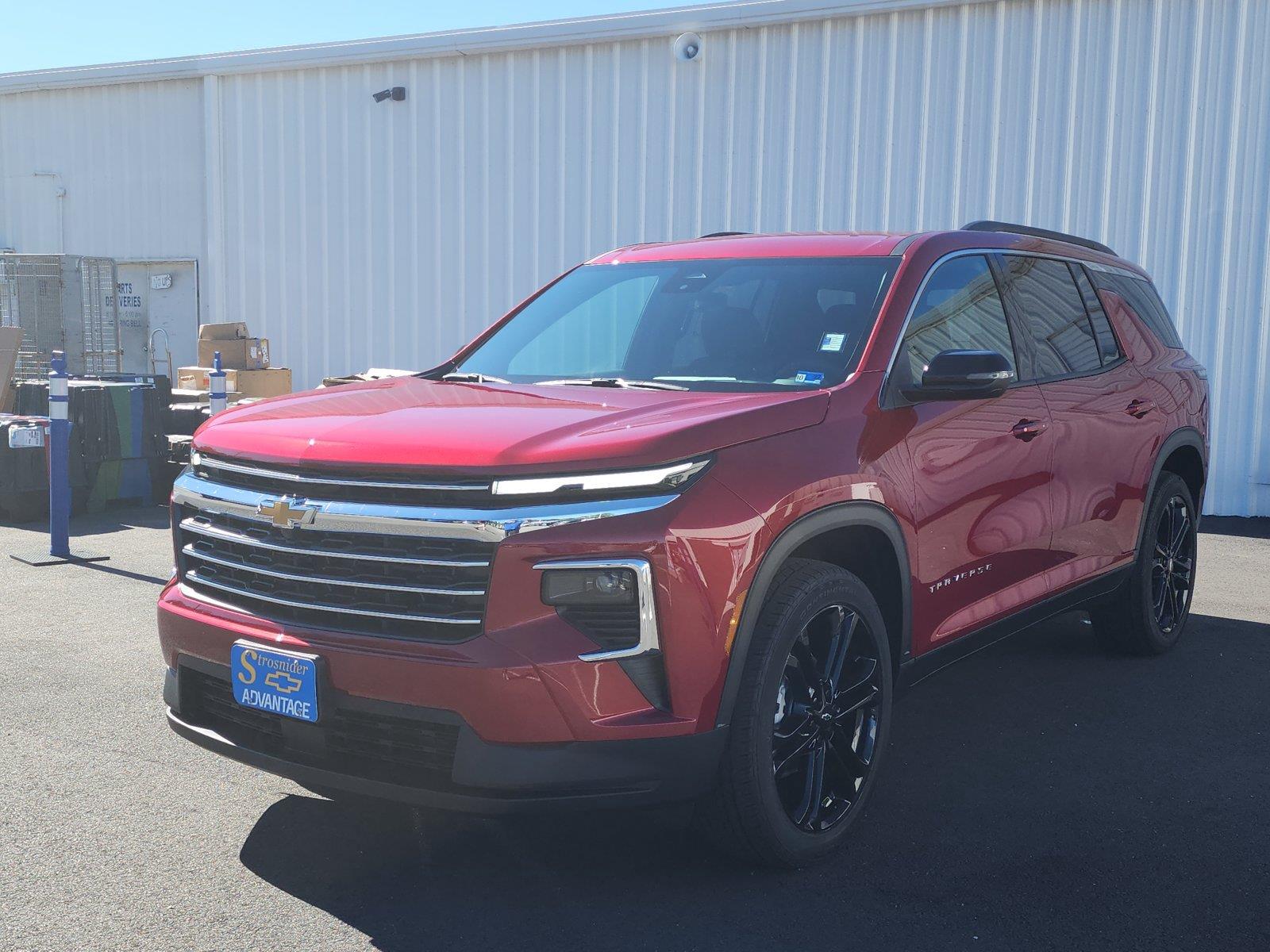Radiant Red Tintcoat 2027 Chevrolet Traverse SUV / Crossover Four-Wheel Drive 8-Speed Automatic