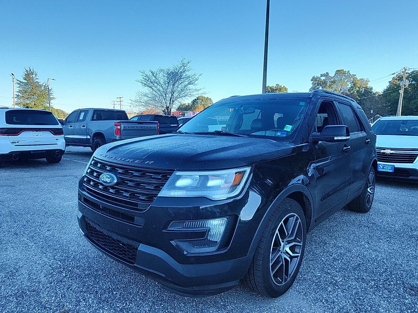 Black 2016 Ford Explorer SUV / Crossover All-Wheel Drive Automatic
