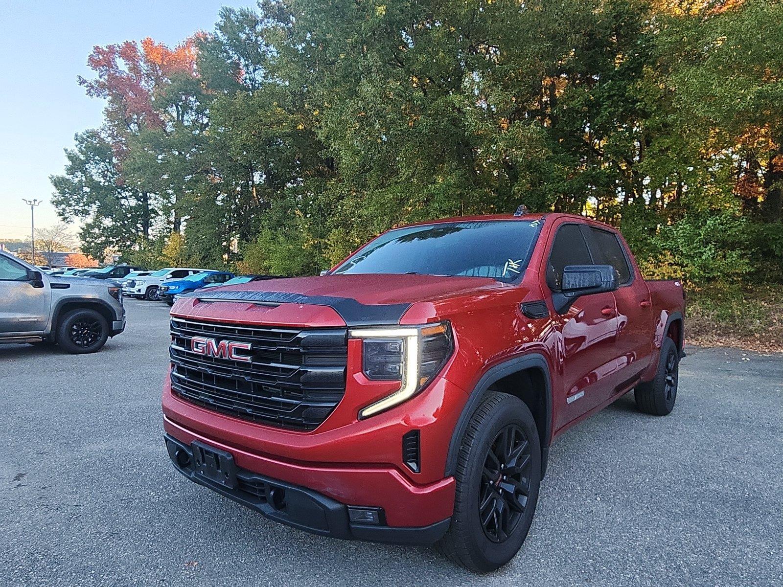 Volcanic Red Tintcoat 2023 GMC Sierra 1500 Pickup Truck Four-Wheel Drive 8-Speed Automatic