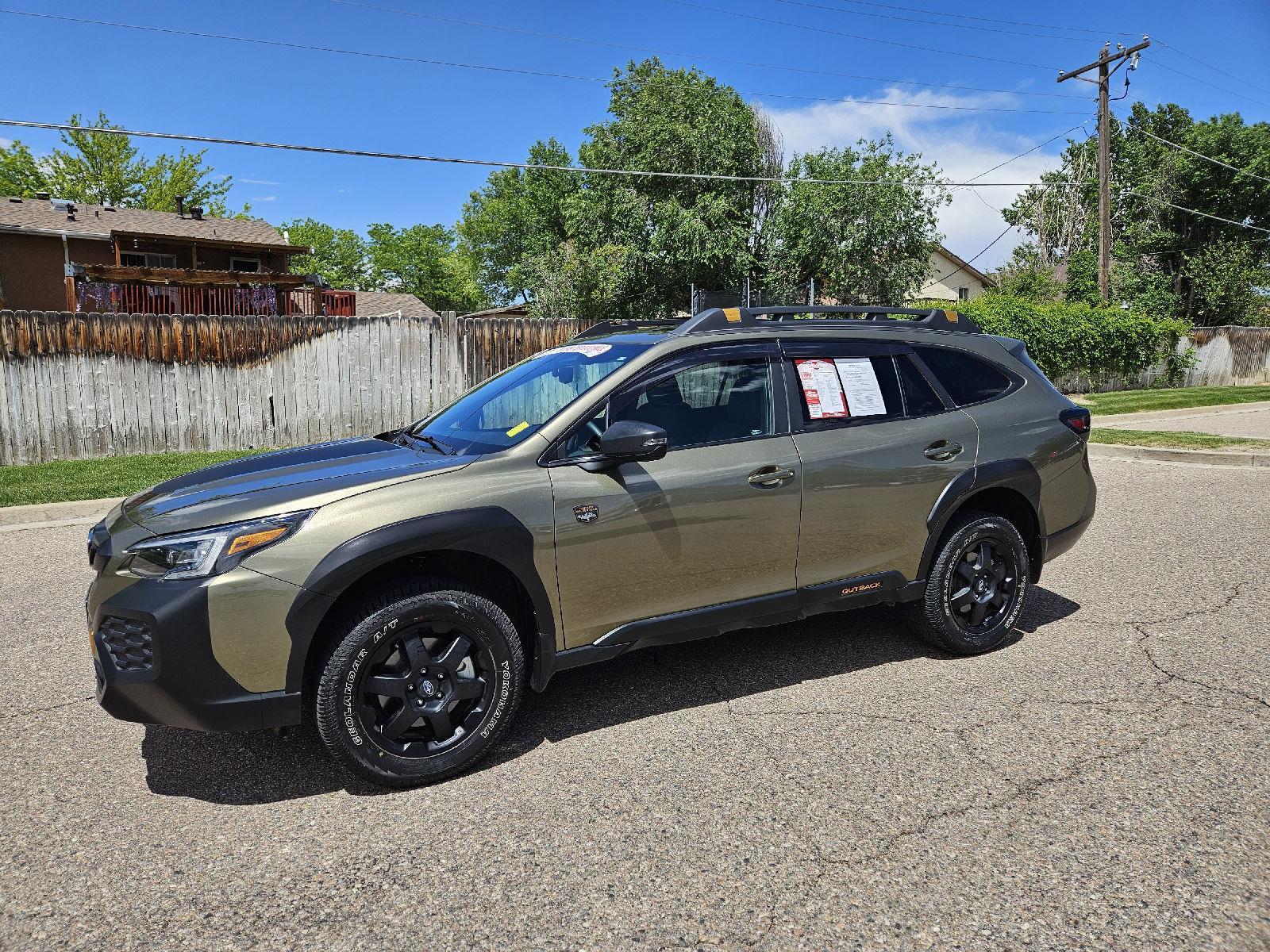 Autumn Green Metallic 2024 Subaru Outback Wilderness AWD SUV / Crossover All-Wheel Drive Continuously Variable Transmission