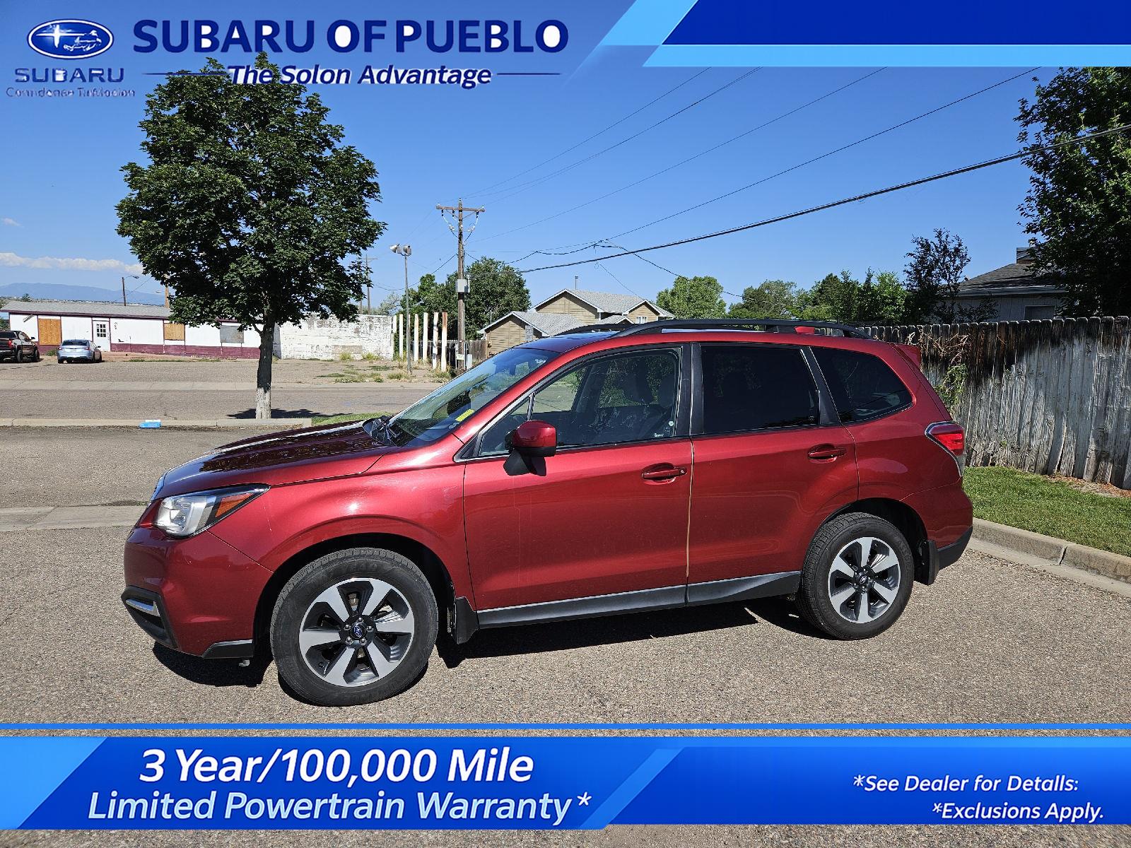Venetian Red Pearl 2018 Subaru Forester SUV / Crossover All-Wheel Drive Continuously Variable Transmission