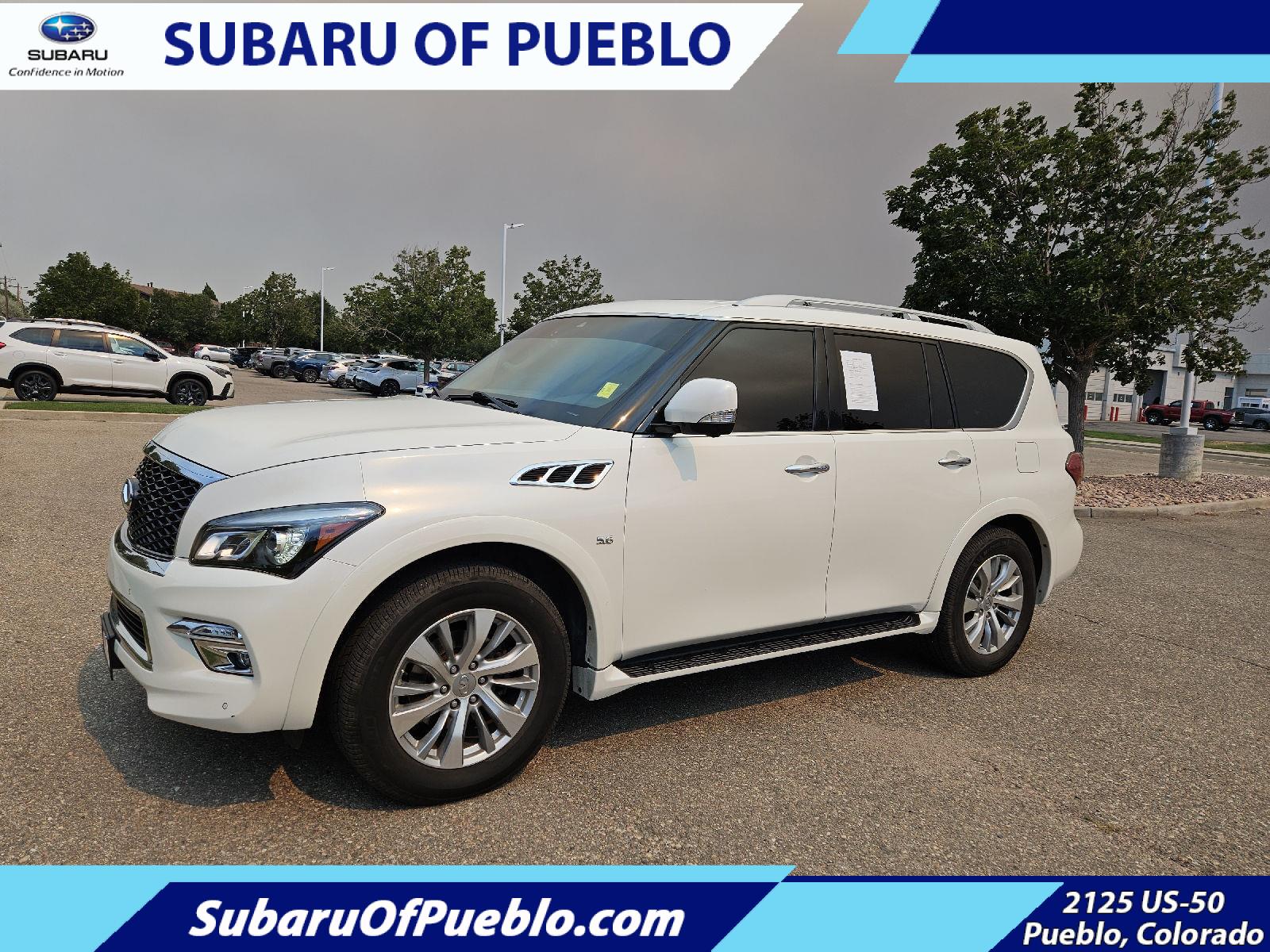  2017 INFINITI QX80 4WD   