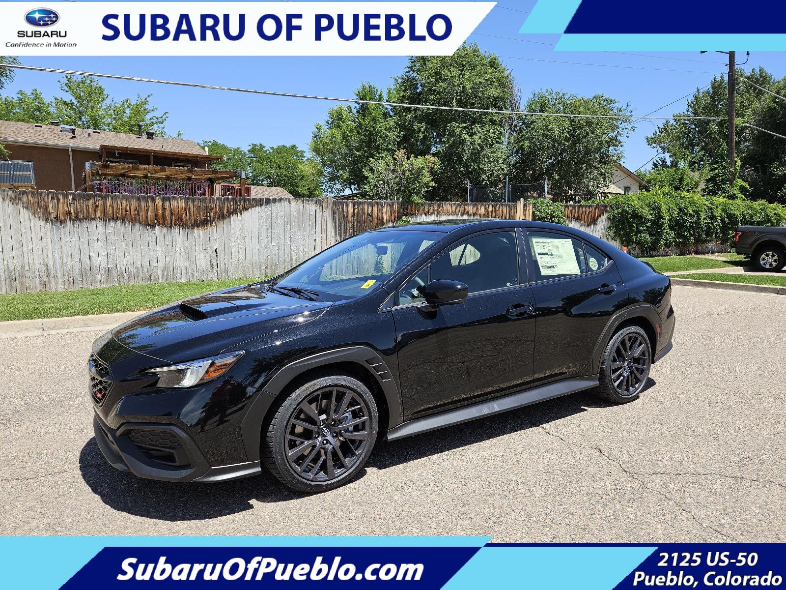 Crystal Black Silica 2026 Subaru WRX Sedan All-Wheel Drive Manual