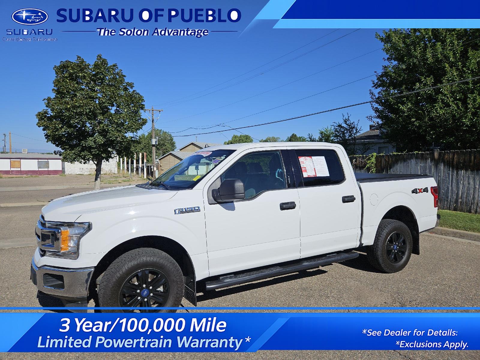 Oxford White 2020 Ford F-150 Pickup Truck Four-Wheel Drive Automatic