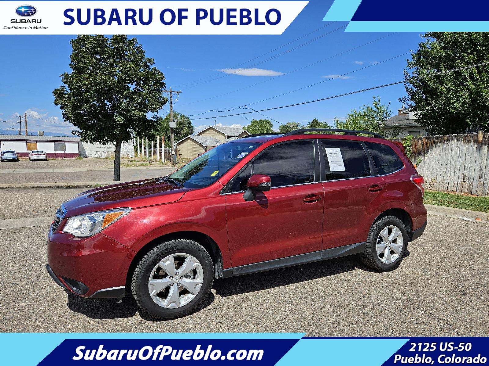 Venetian Red Pearl 2014 Subaru Forester SUV / Crossover All-Wheel Drive Continuously Variable Transmission