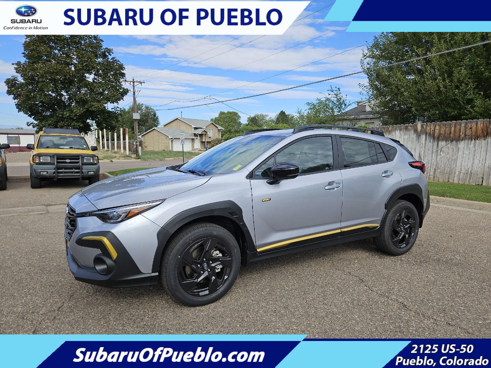 Ice Silver Metallic 2026 Subaru Crosstrek SUV / Crossover All-Wheel Drive Continuously Variable Transmission