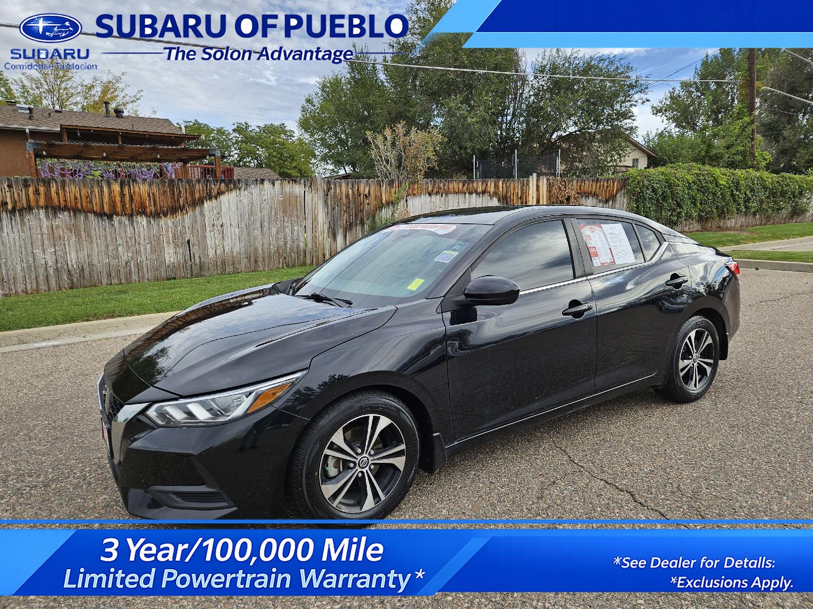  2021 Nissan Sentra SV FWD   