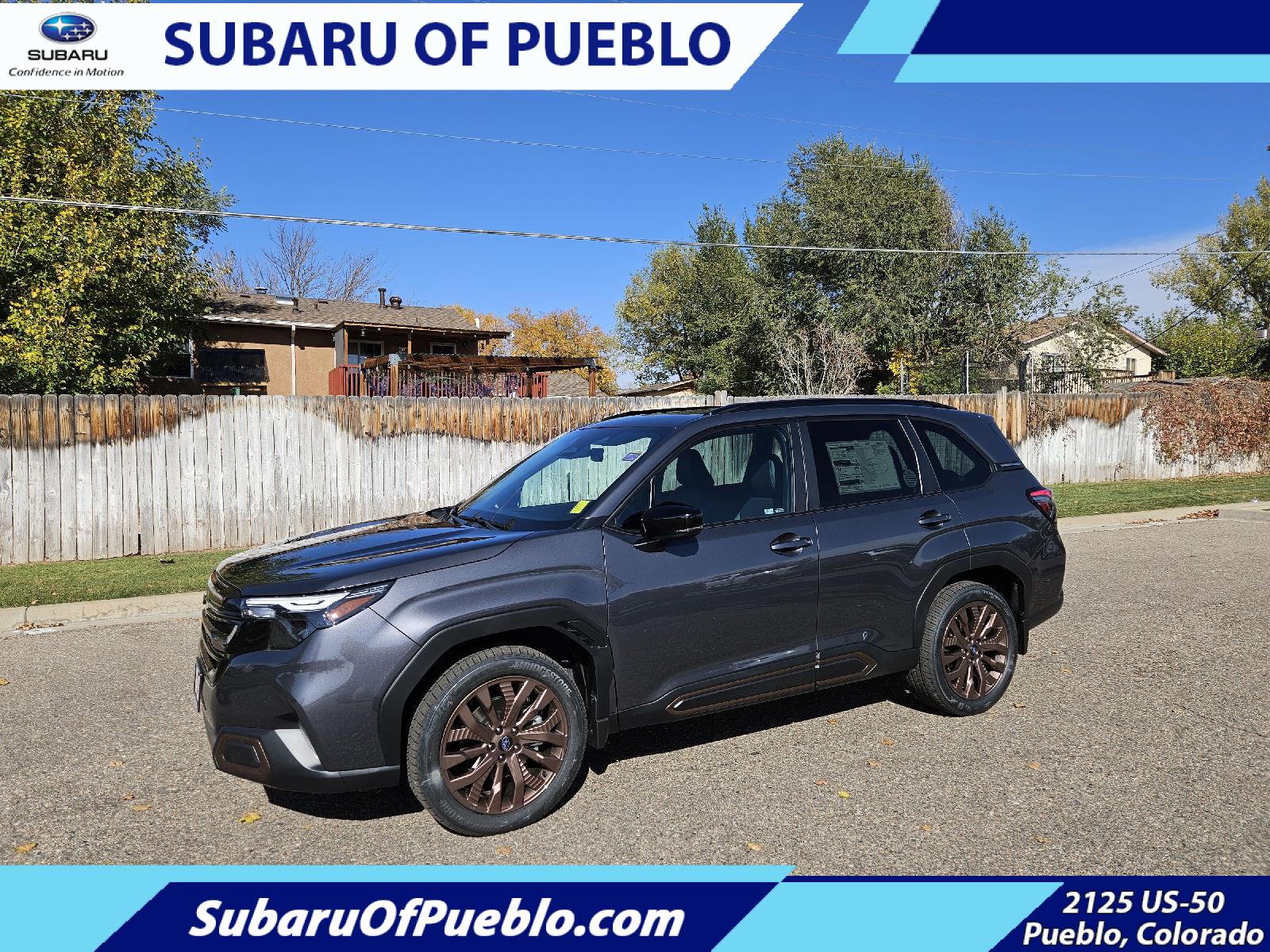 Magnetite Gray Metallic 2026 Subaru Forester SUV / Crossover All-Wheel Drive Continuously Variable Transmission