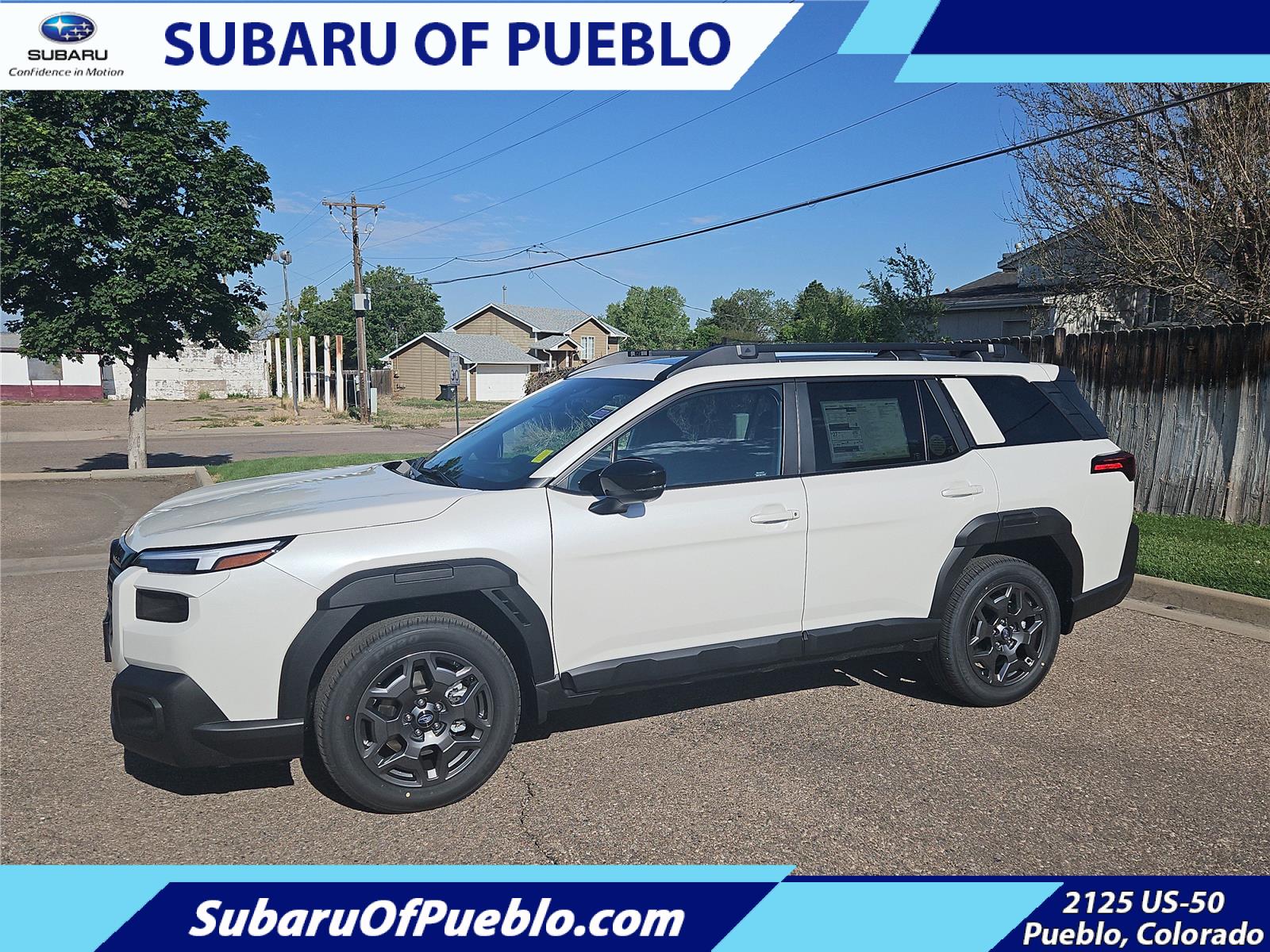 Crystal White Pearl 2026 Subaru Outback SUV / Crossover All-Wheel Drive Continuously Variable Transmission