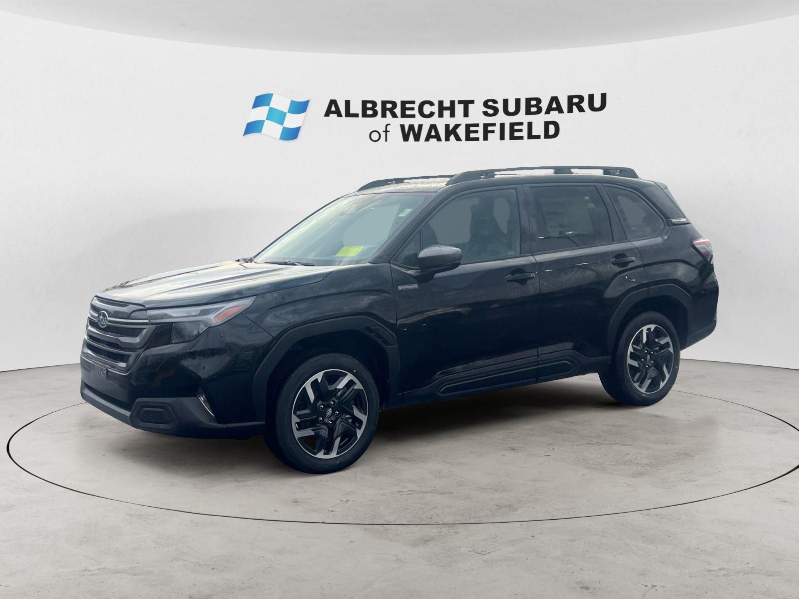 Crystal Black Silica 2026 Subaru Forester Hybrid Limited AWD SUV / Crossover All-Wheel Drive Continuously Variable Transmission