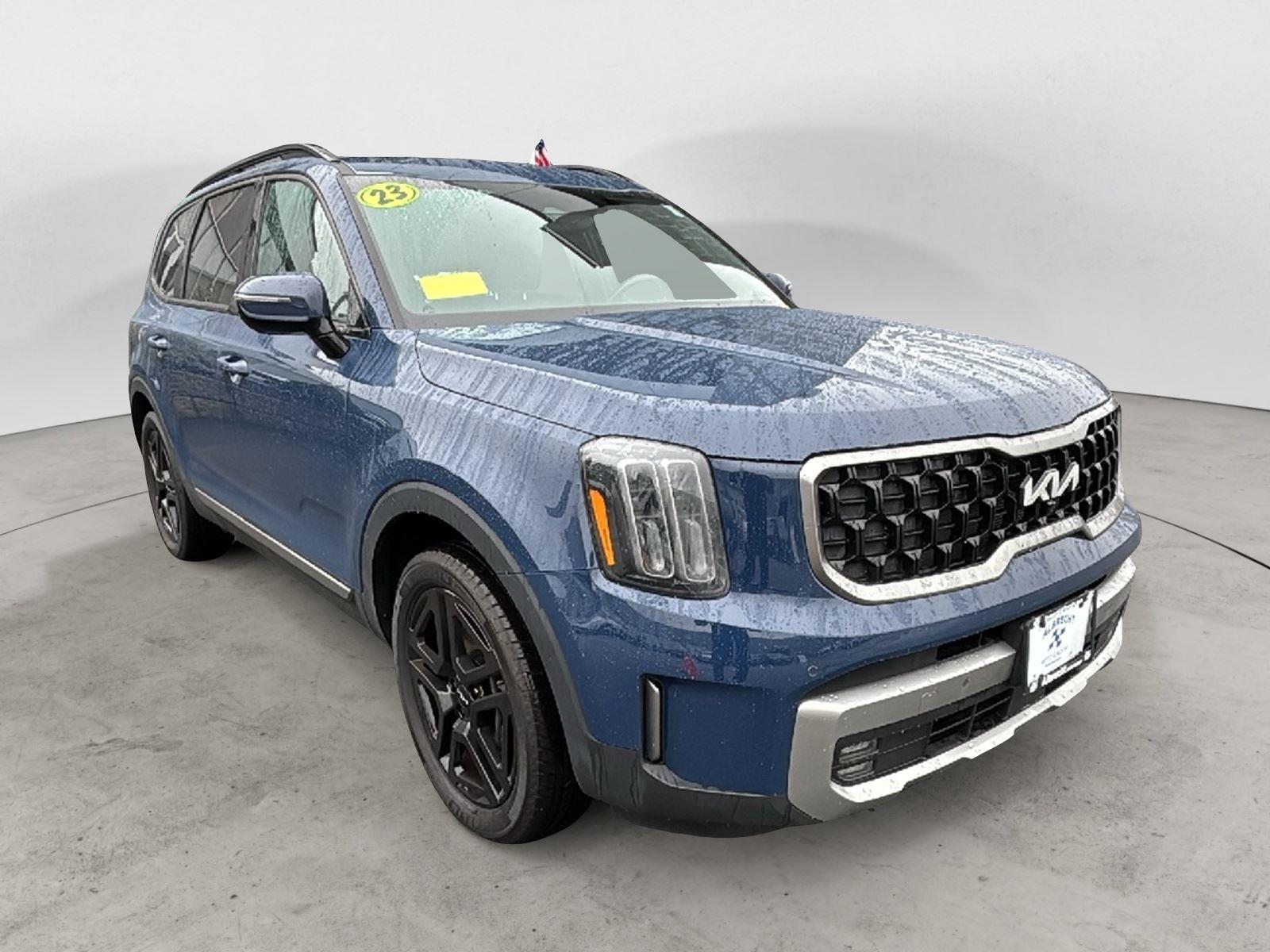 Midnight Lake Blue 2023 Kia Telluride SX X-Line AWD SUV / Crossover All-Wheel Drive Automatic