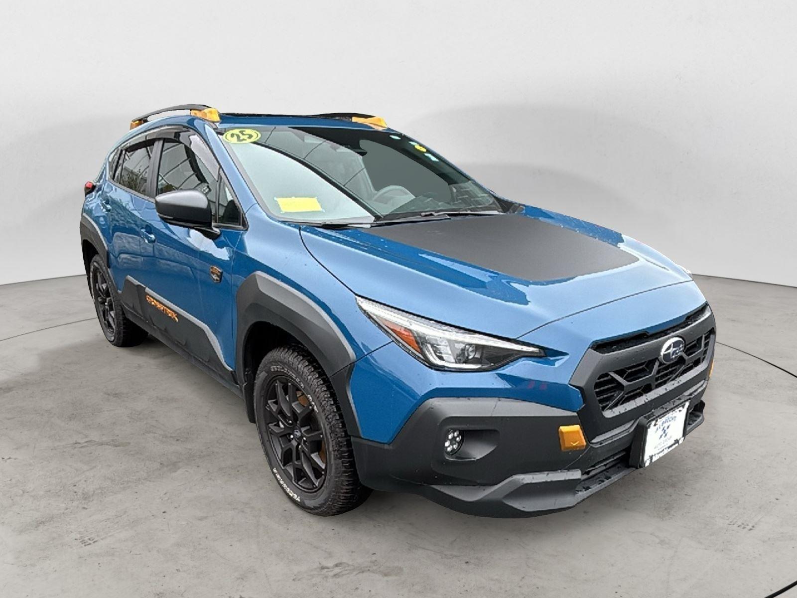 Geyser Blue Pearl 2025 Subaru Crosstrek Wilderness AWD SUV / Crossover All-Wheel Drive Continuously Variable Transmission
