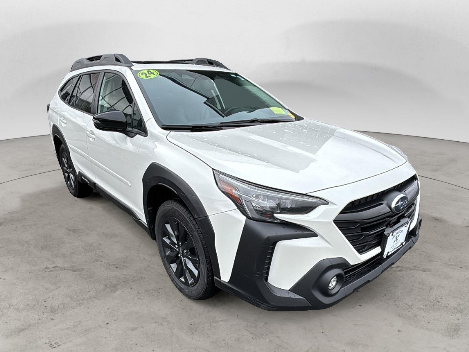 Crystal White Pearl 2024 Subaru Outback Onyx Edition AWD SUV / Crossover All-Wheel Drive Continuously Variable Transmission