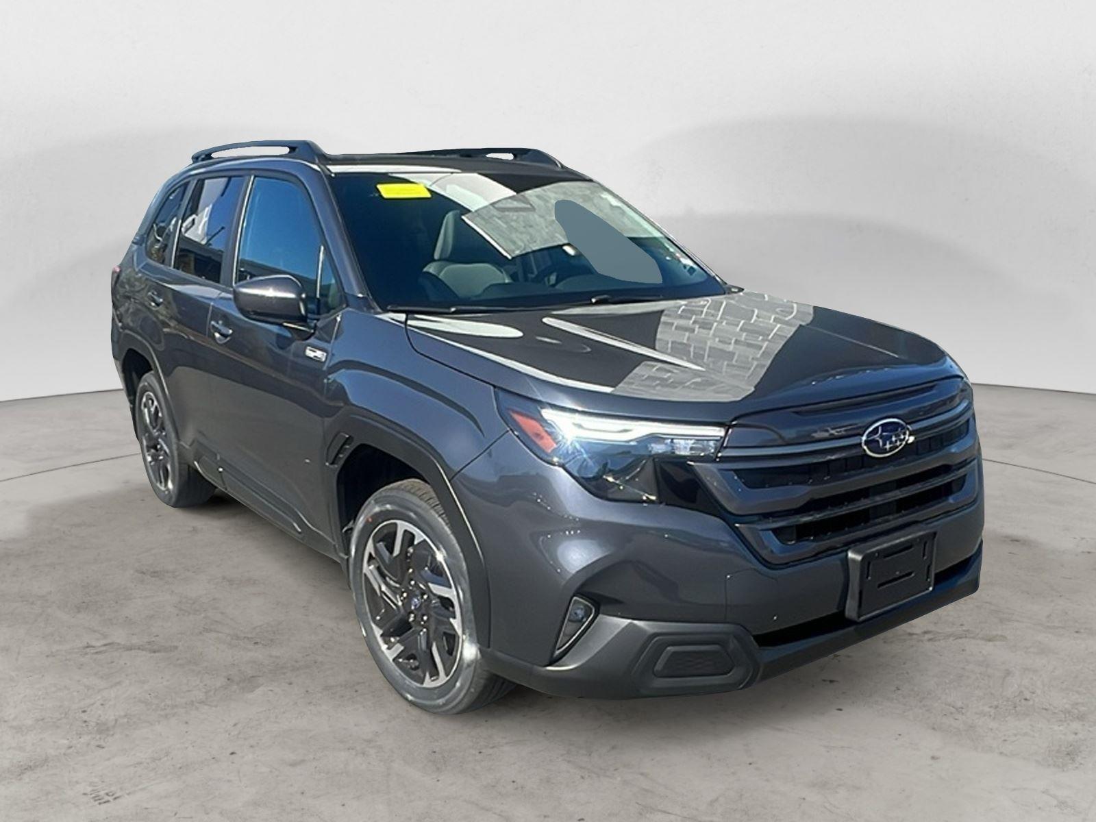 Magnetite Gray Metallic 2026 Subaru Forester Hybrid Premium AWD SUV / Crossover All-Wheel Drive Continuously Variable Transmission