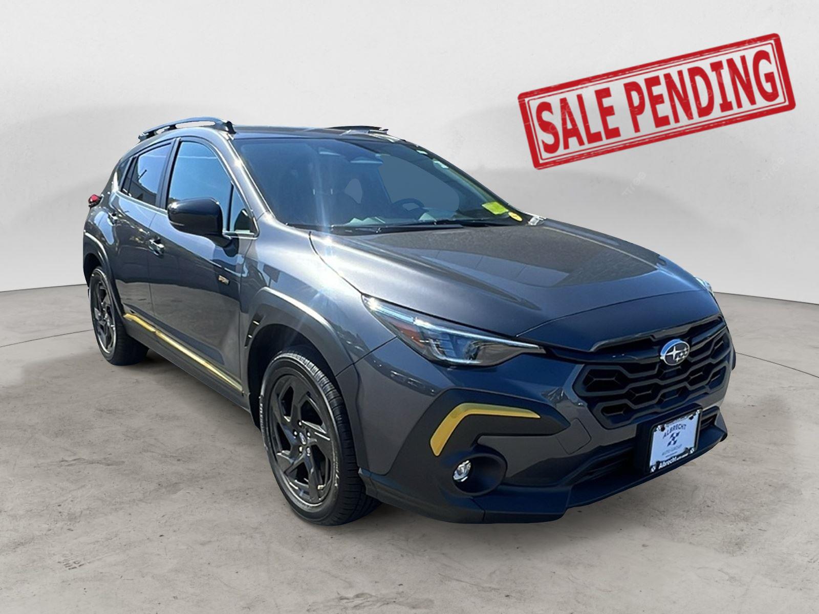 Magnetite Gray Metallic 2024 Subaru Crosstrek Sport AWD SUV / Crossover All-Wheel Drive Continuously Variable Transmission