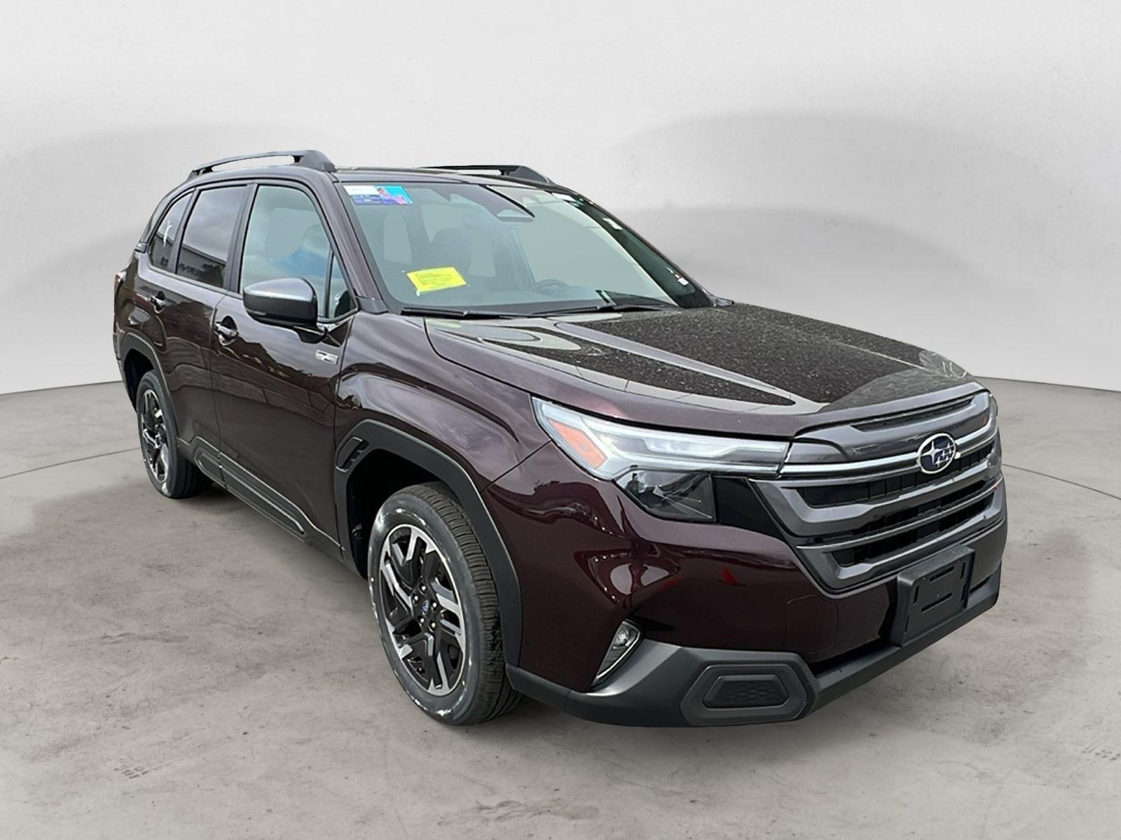 Dark Mahogany Pearl 2026 Subaru Forester Hybrid Limited AWD SUV / Crossover All-Wheel Drive Continuously Variable Transmission