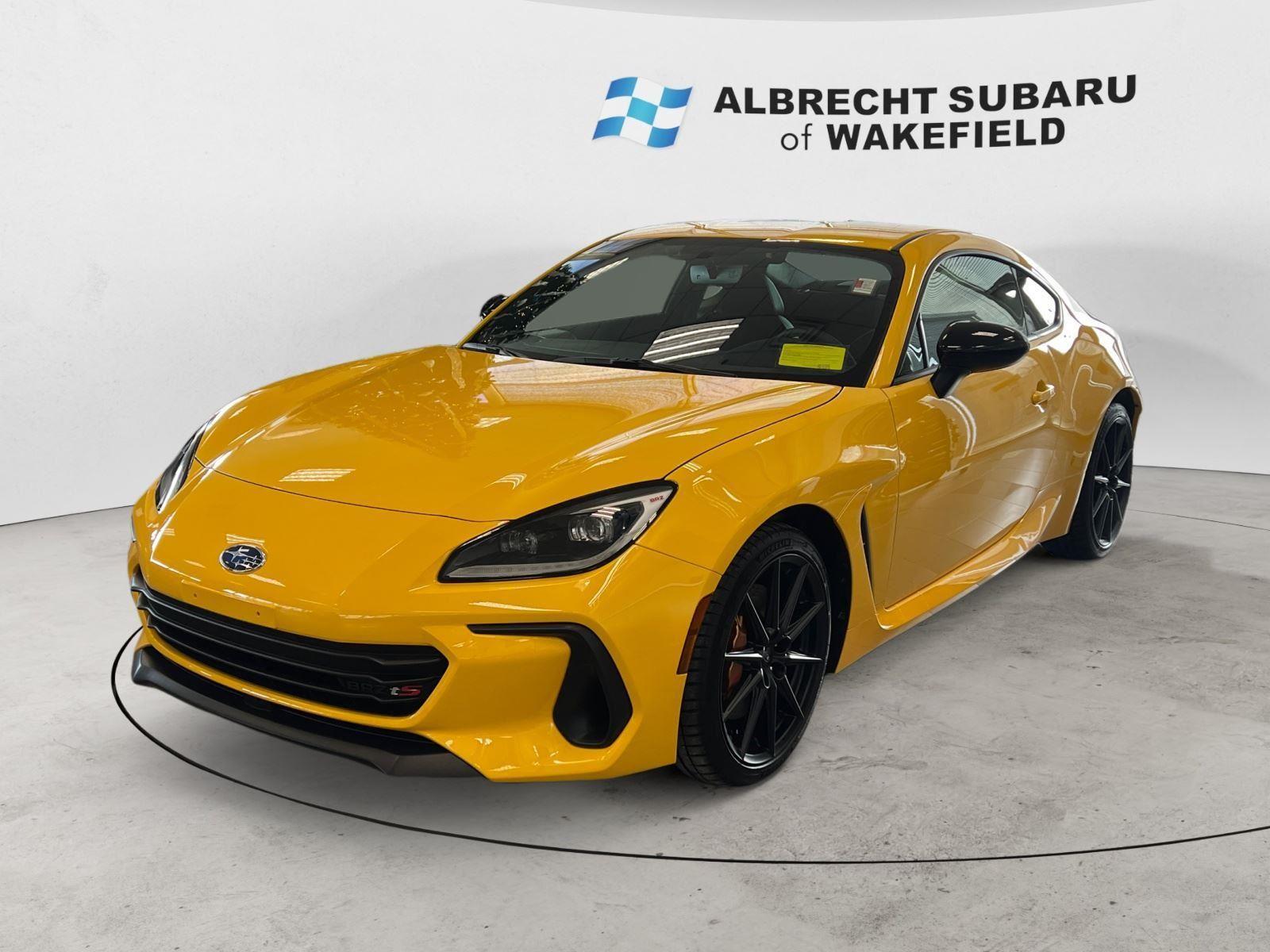 Sunrise Yellow 2026 Subaru BRZ Series.Yellow RWD Coupe Rear-Wheel Drive Manual