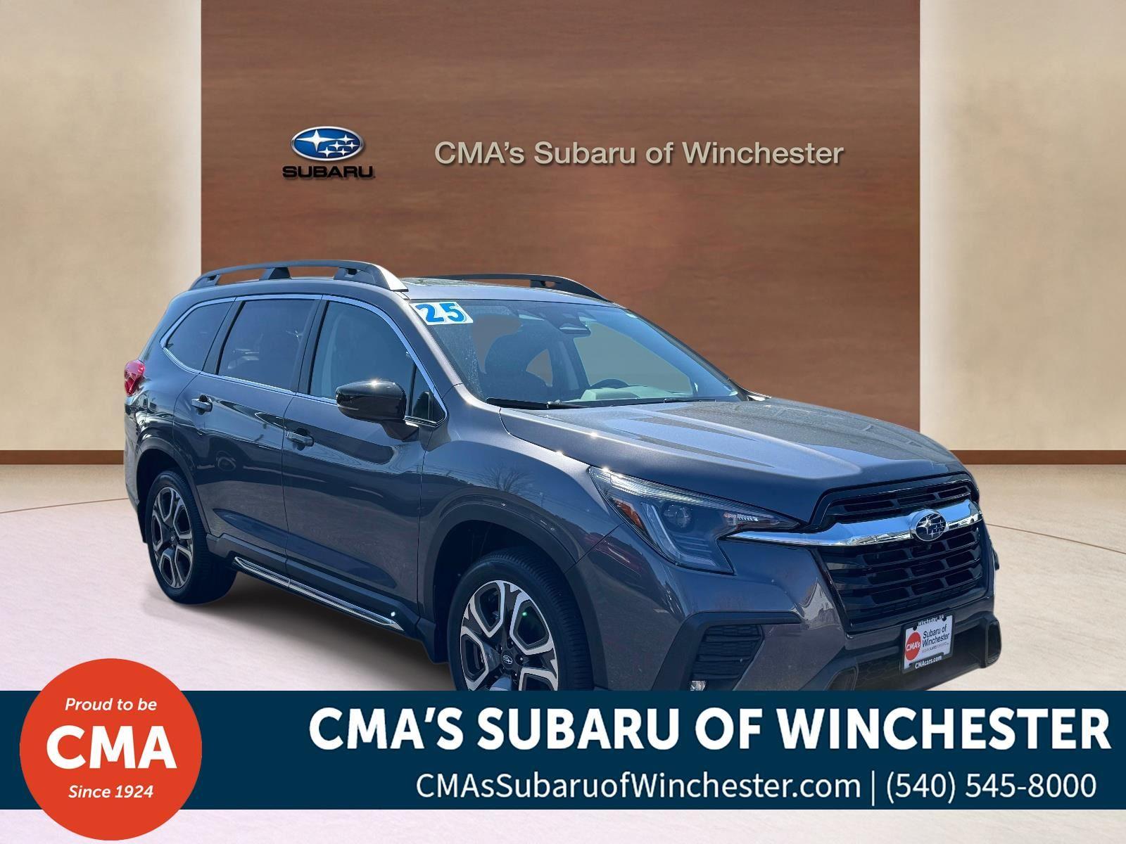 Magnetite Gray Metallic 2025 Subaru Ascent Limited 7-Passenger AWD SUV / Crossover All-Wheel Drive Continuously Variable Transmission