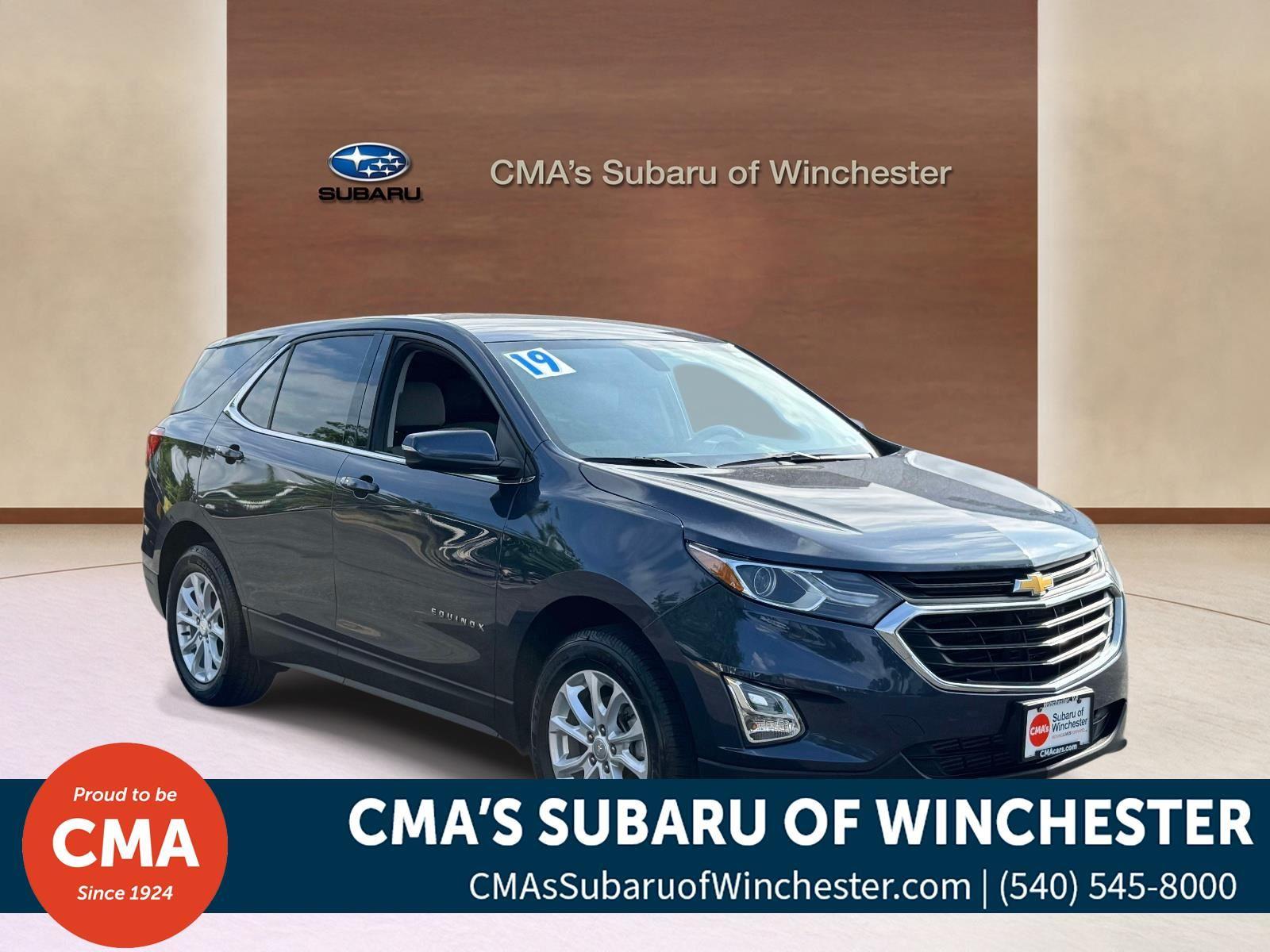 Storm Blue Metallic 2019 Chevrolet Equinox 1.5T LT AWD SUV / Crossover Four-Wheel Drive 6-Speed Automatic Overdrive