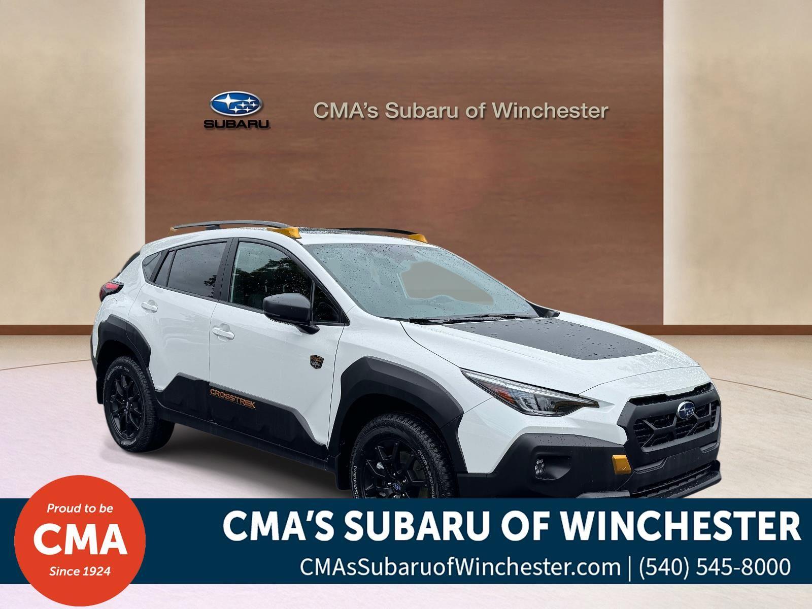 Crystal White Pearl 2025 Subaru Crosstrek SUV / Crossover All-Wheel Drive Continuously Variable Transmission