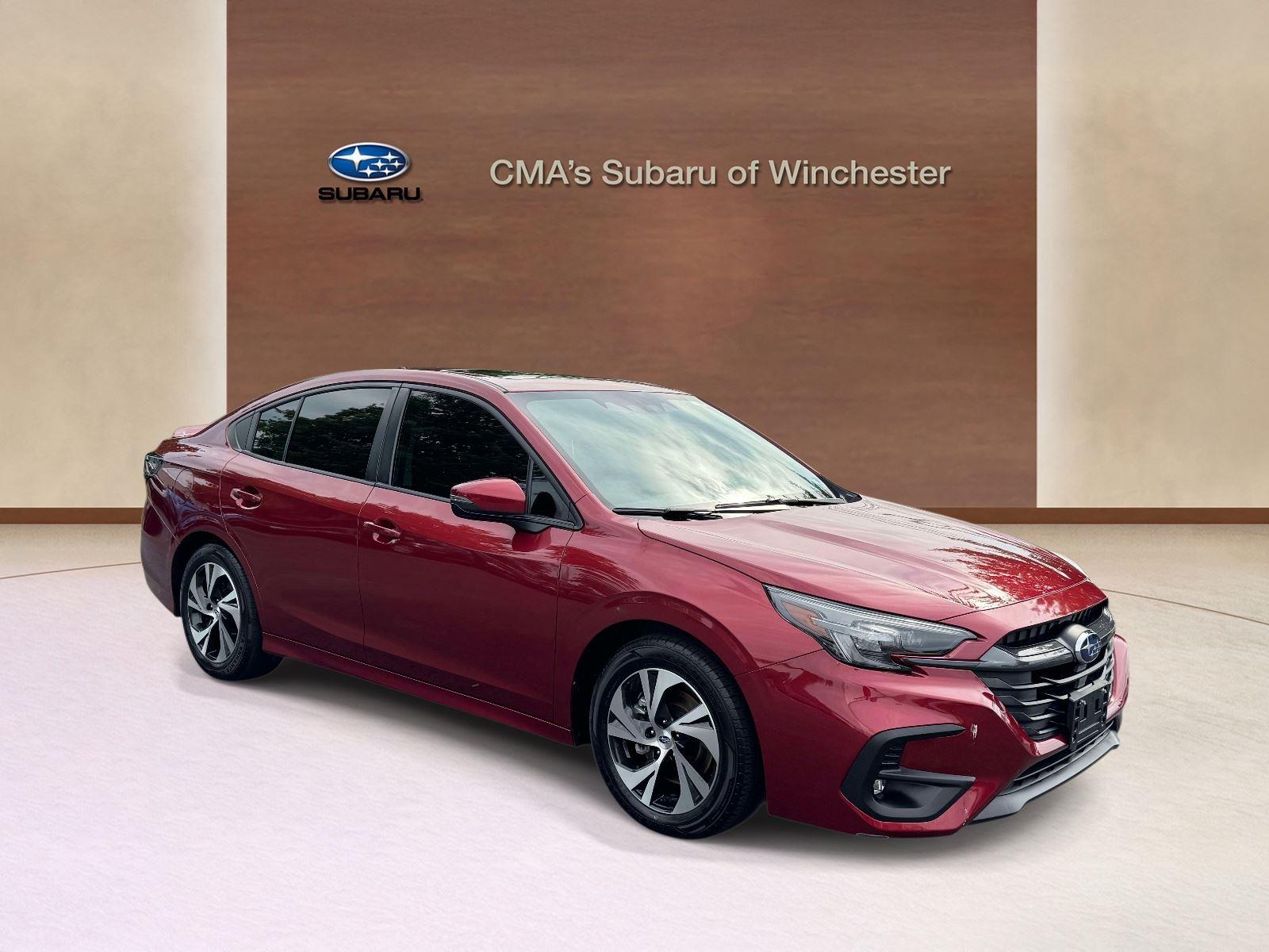 Crimson Red Pearl 2023 Subaru Legacy Sedan All-Wheel Drive Continuously Variable Transmission